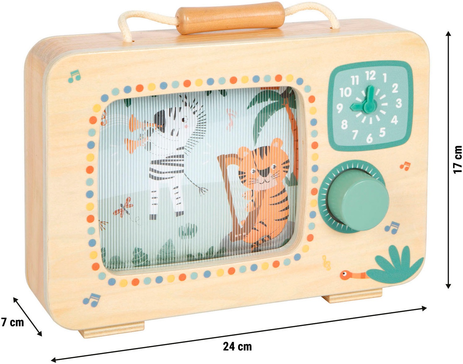 Small Foot Spieluhr »Safari Fernseher«