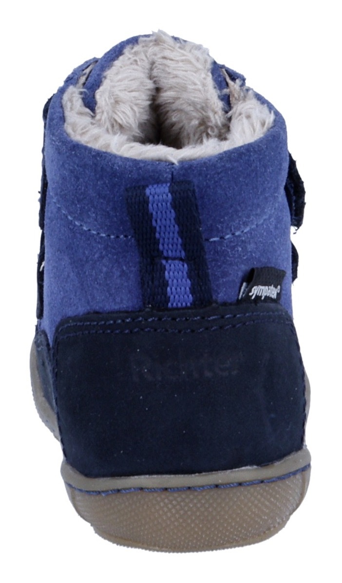 Richter Lauflernschuh »Maxi WMS: Mittel«, Winterschuh mit WMS und Warmfutter, Größenschablone zum Download