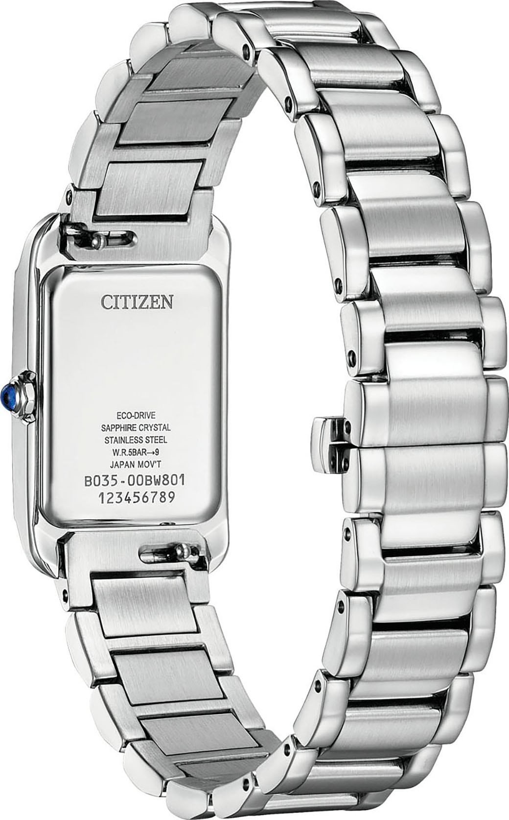 Citizen Solaruhr »Citizen L«, Armbanduhr, Damenuhr, Edelstahlarmband, analog