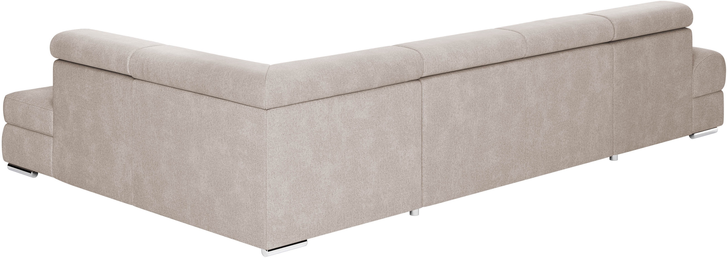 sit&more Wohnlandschaft »U-Form«, mit verstellbaren Kopfteilen, wahlweise mit Bettfunktion