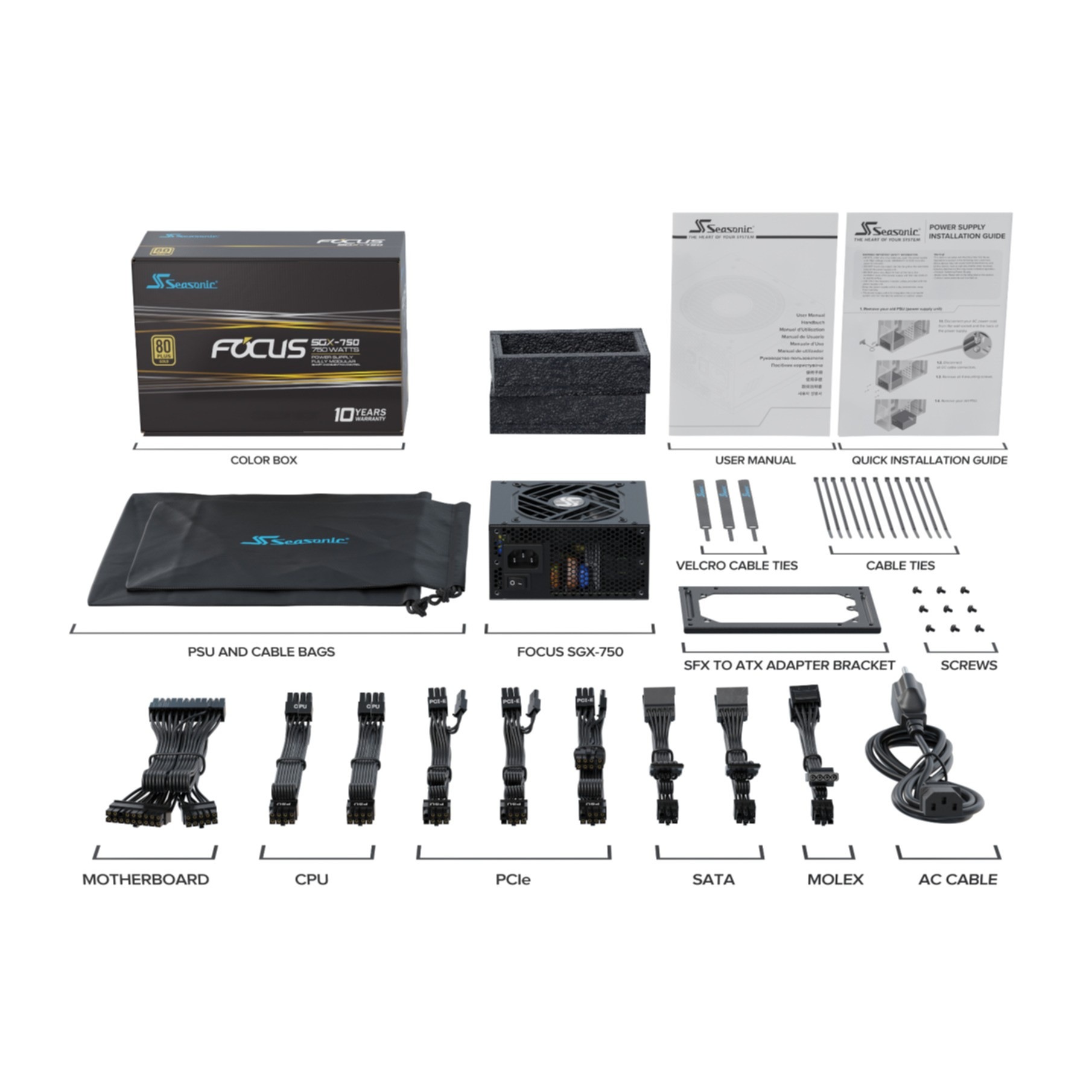 Seasonic Netzteil »FOCUS SGX-750«