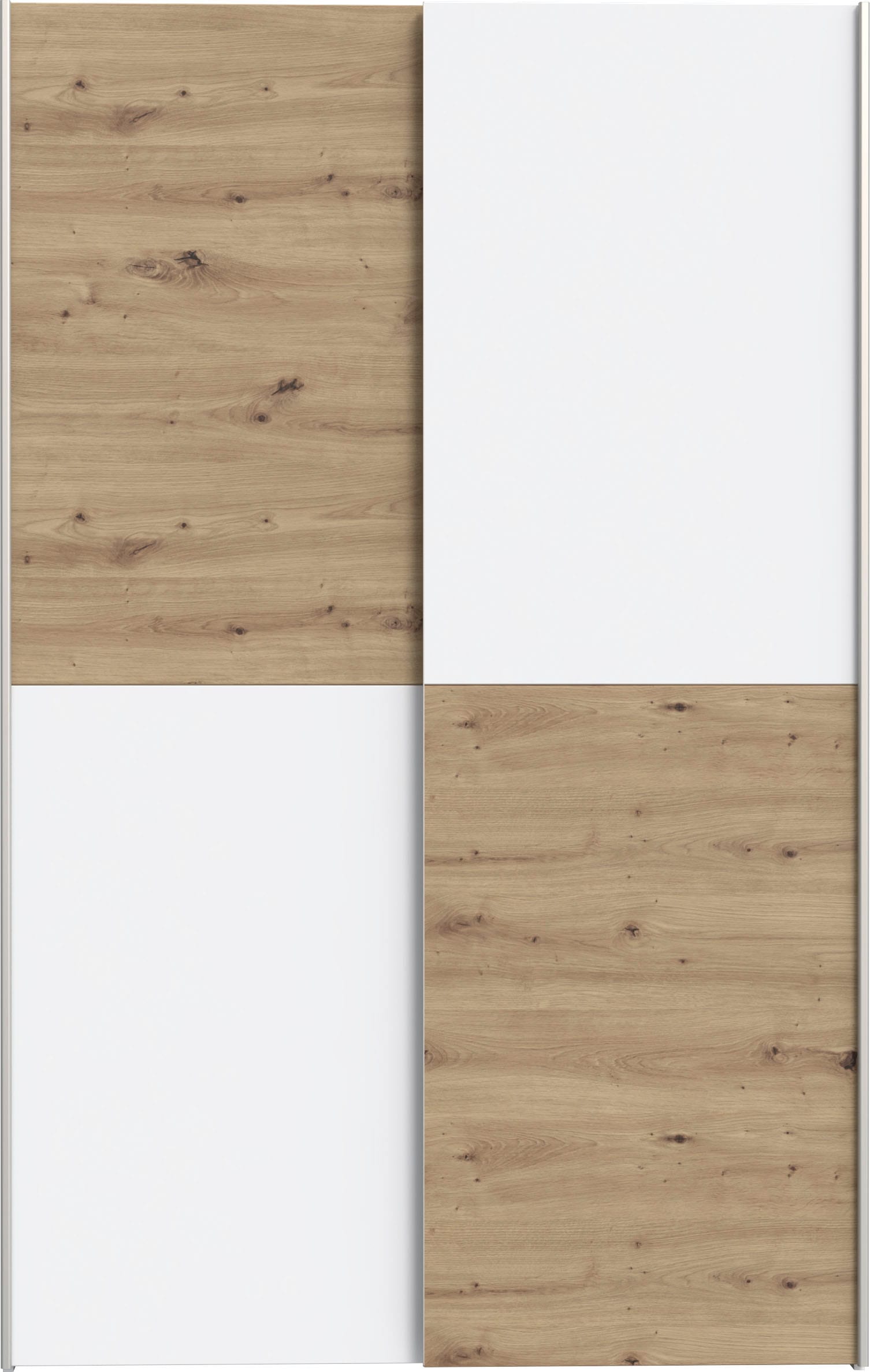 FORTE Kleiderschrank, (B/H/T ca. 120x190,5x61,2 cm)