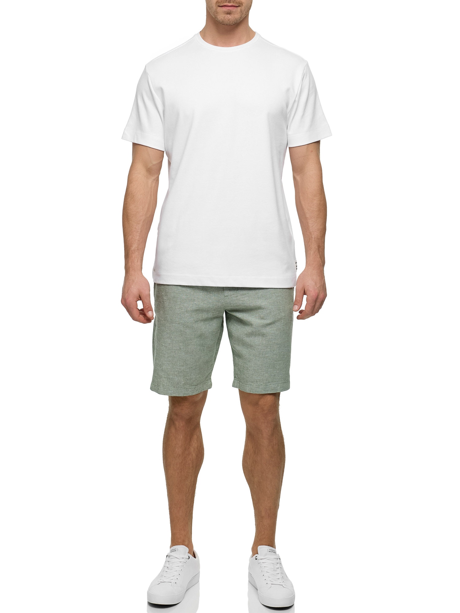 Indicode Leinenhose »INLeoni Shorts«