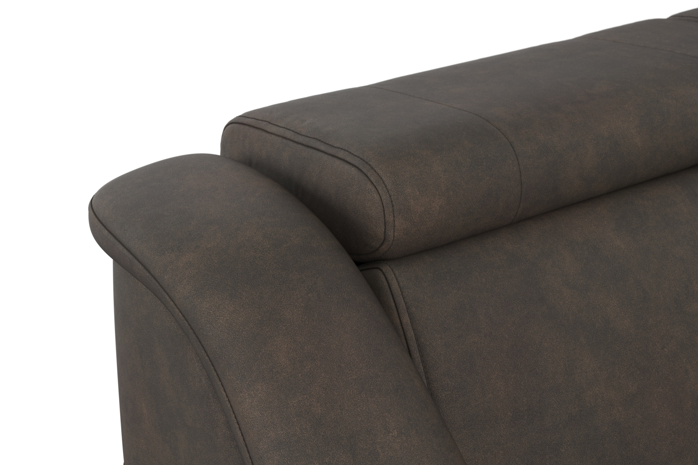 sit&more Ecksofa »Freetown L-Form«, inklusive Kopfteilverstellung und komfortablem Federkern