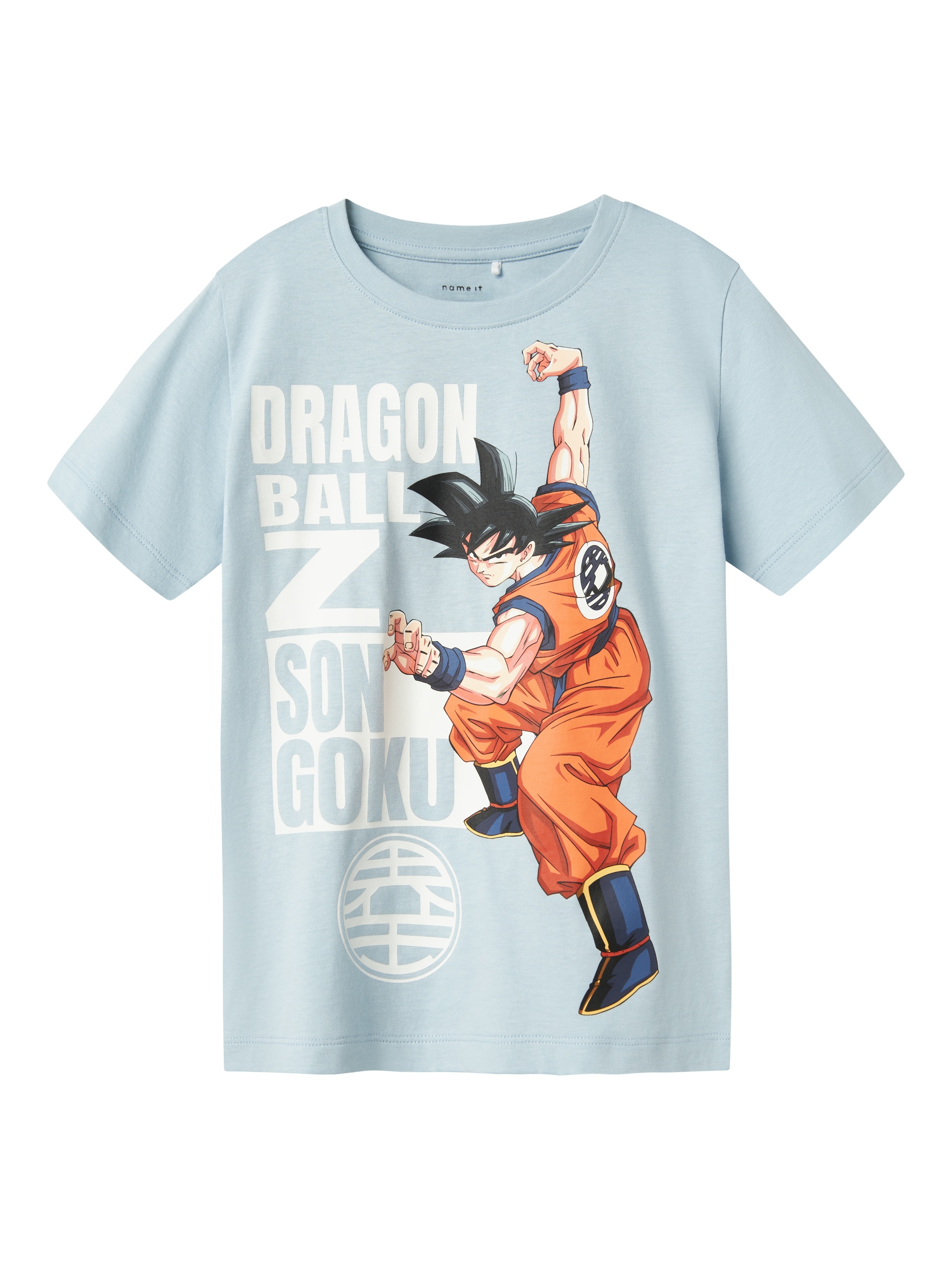 Name It T-Shirt »NKMFRITZ DRAGONBALL NREG SS TOP NOOS VDE«, mit großem Comic-Frontmotiv