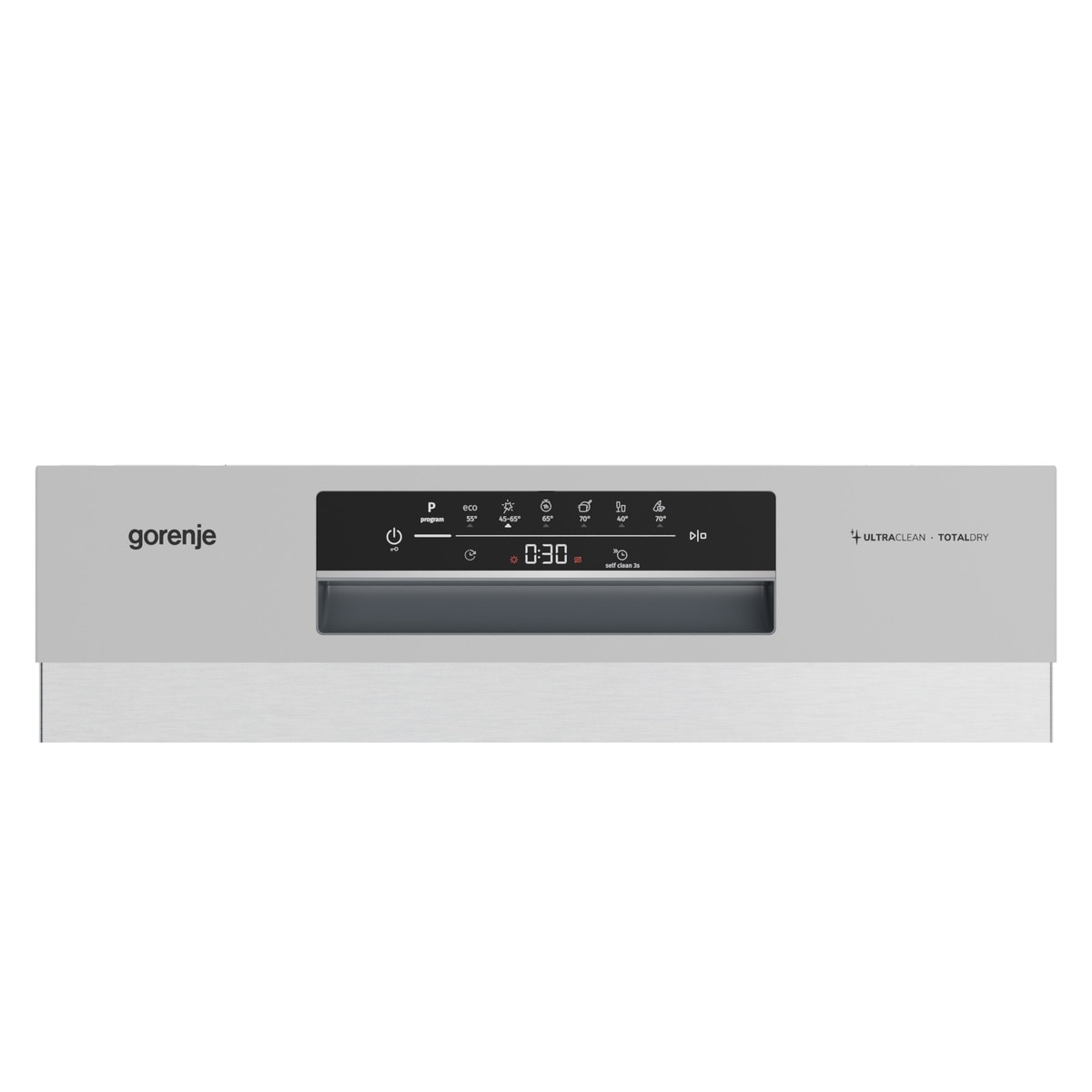 GORENJE Unterbaugeschirrspüler »GU642C90X« 9,7 l 14 tlg. Maßgedecke auto. Türöffnung, Hygiene Programm, Startzeitvorwahl