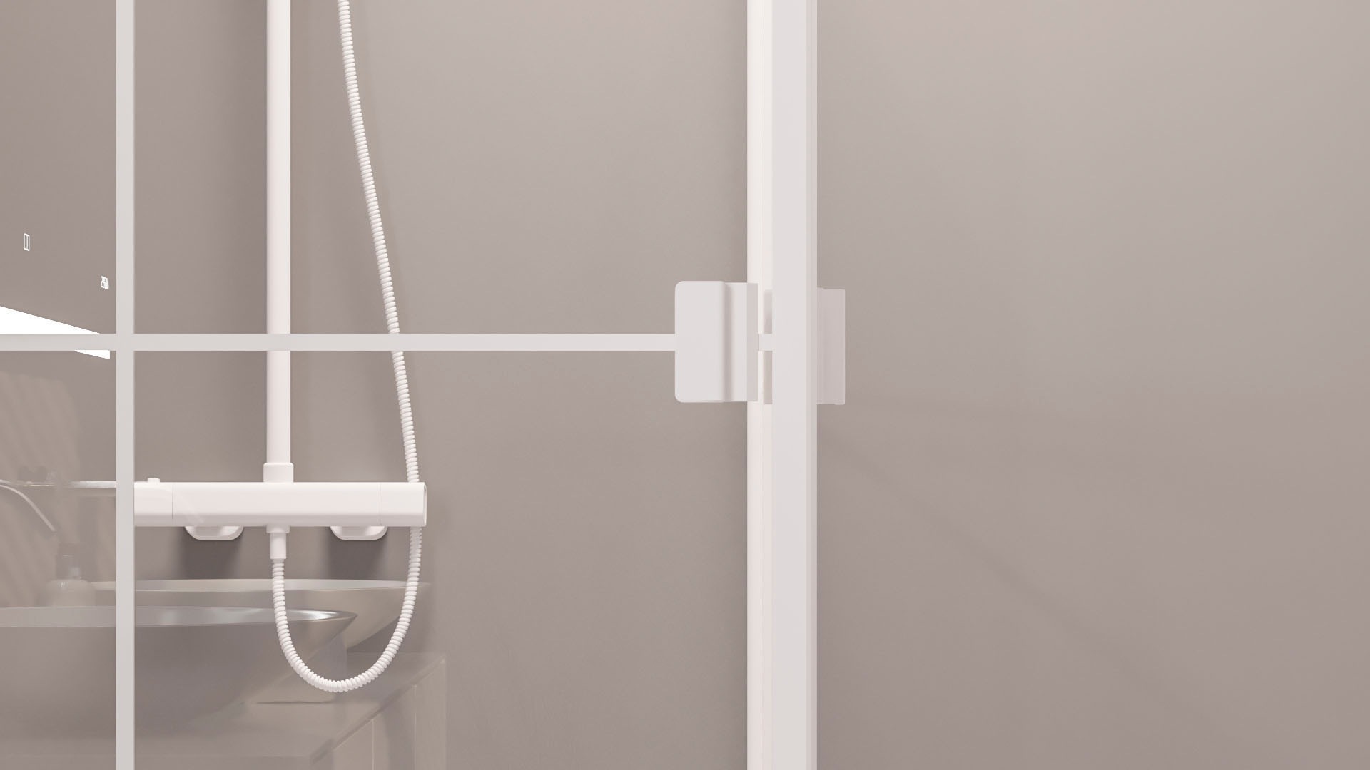 Marwell Eckdusche »Clean line«, mit Eckeinstieg