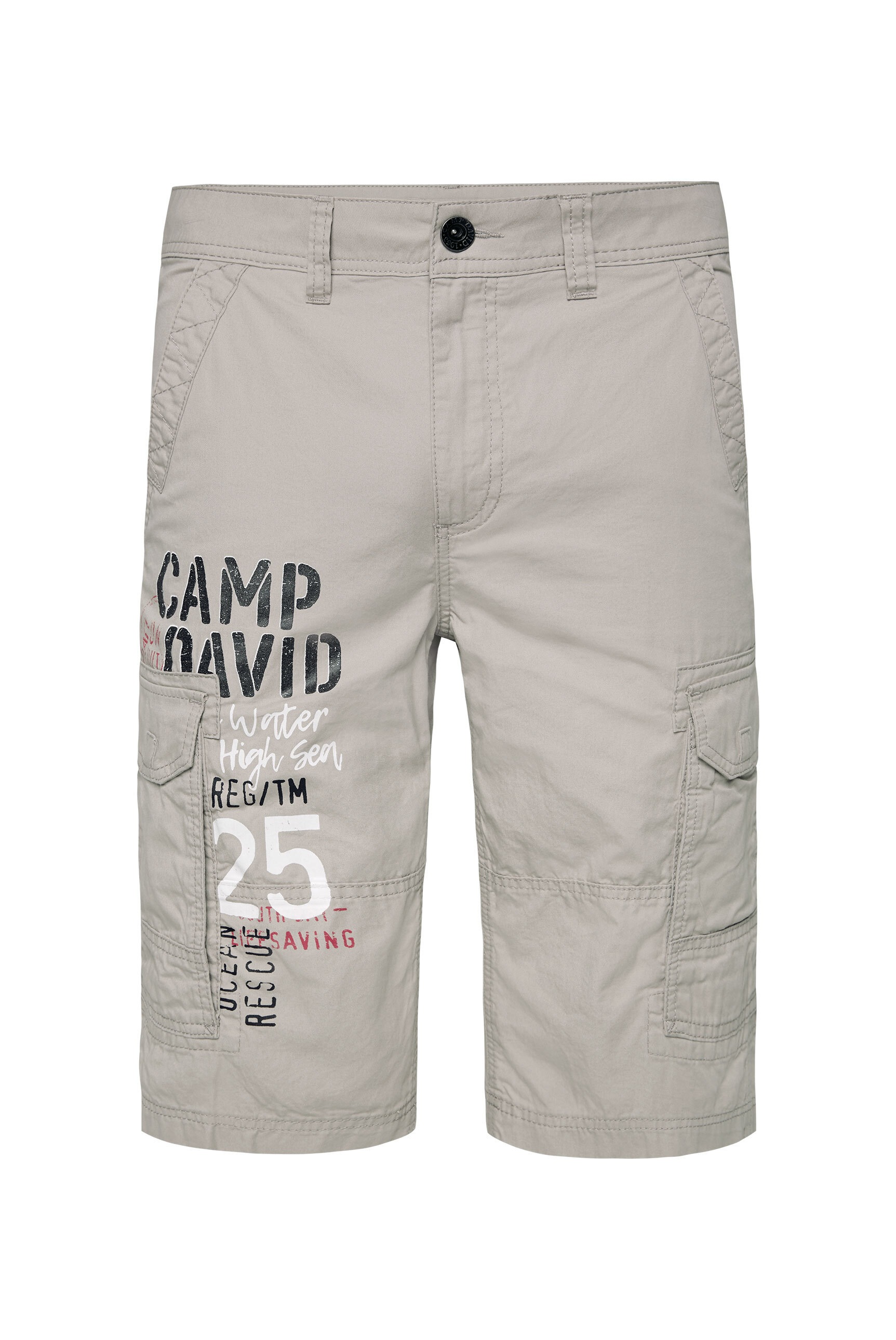 2. Bild von CAMP DAVID Shorts, aus Baumwolle