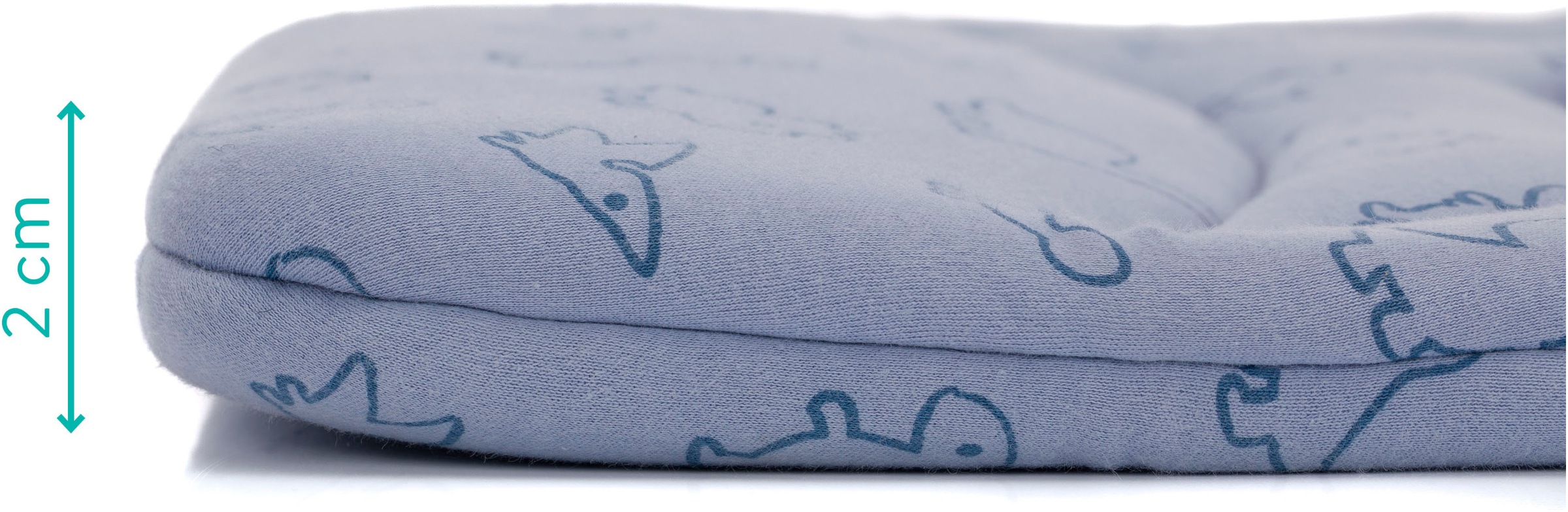 Fillikid Kinder-Sitzauflage »Wendeauflage Jersey« für Buggy und Kinderwagen