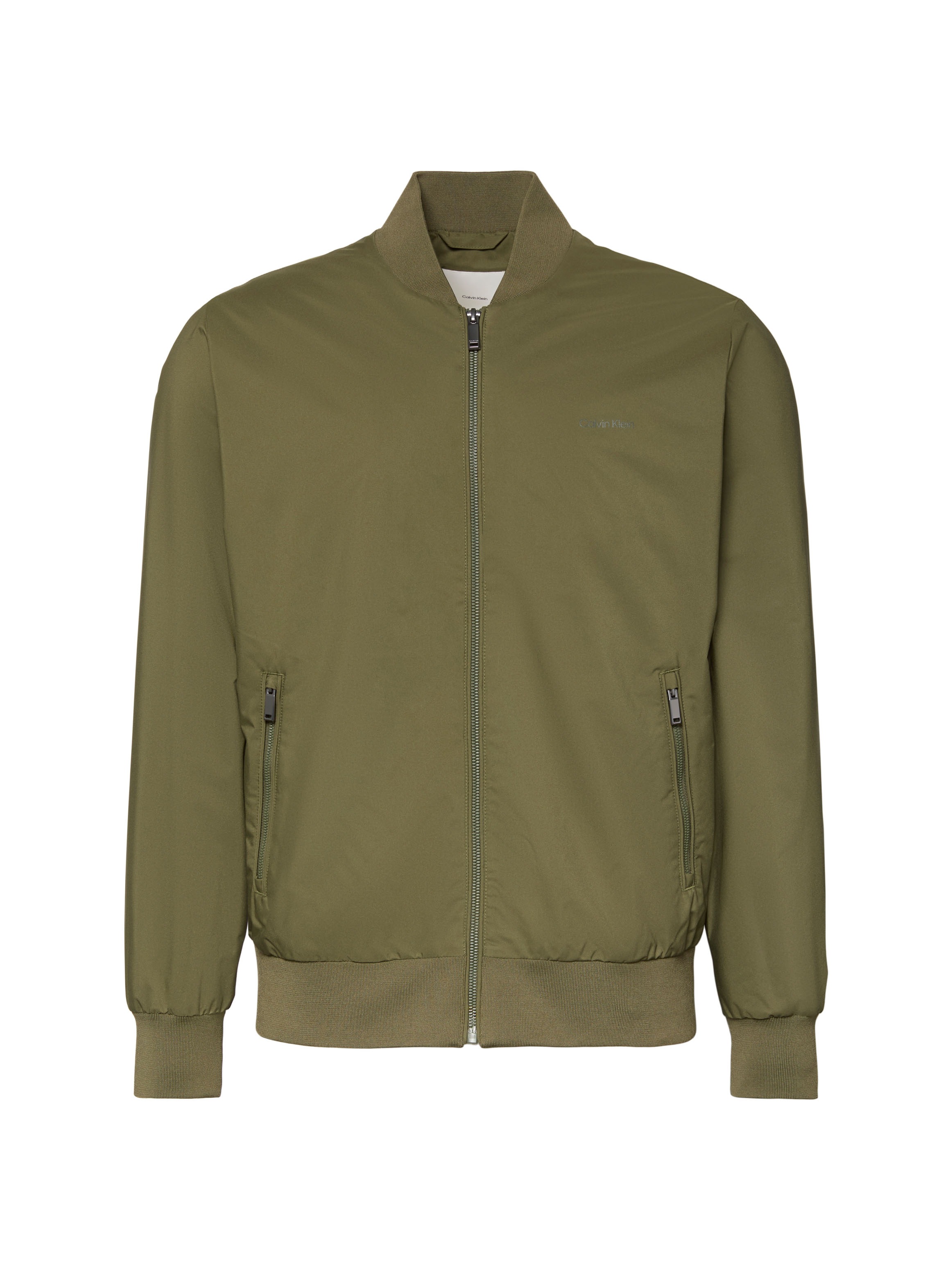 Calvin Klein Bomberjacke »MATTE BOMBER« ohne Kapuze Regular fit, mit Rundhalsausschnitt