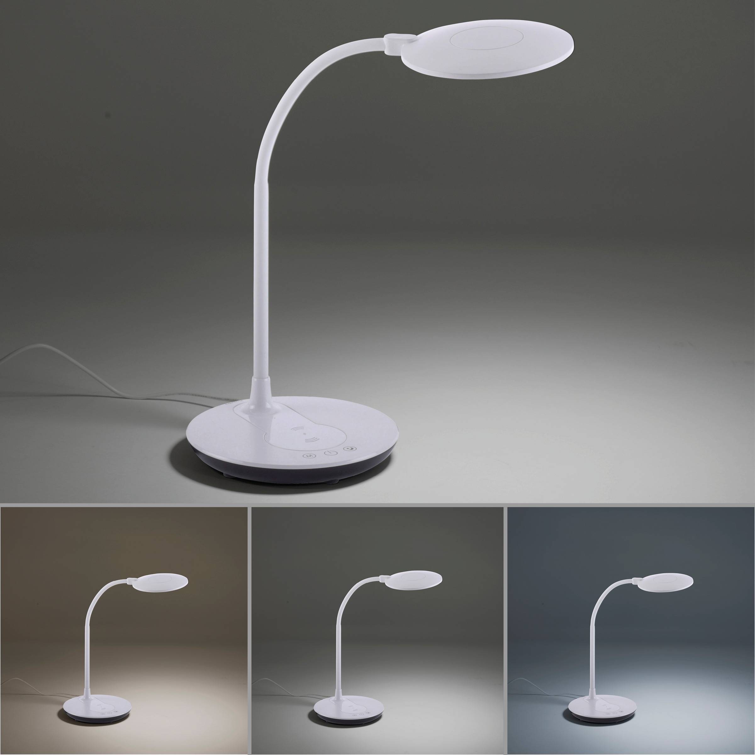 JUST LIGHT LED Nachttischlampe »ASTRID«, 1 flammig-flammig, dimmbar über  Touchdimmer online kaufen | Leselampen