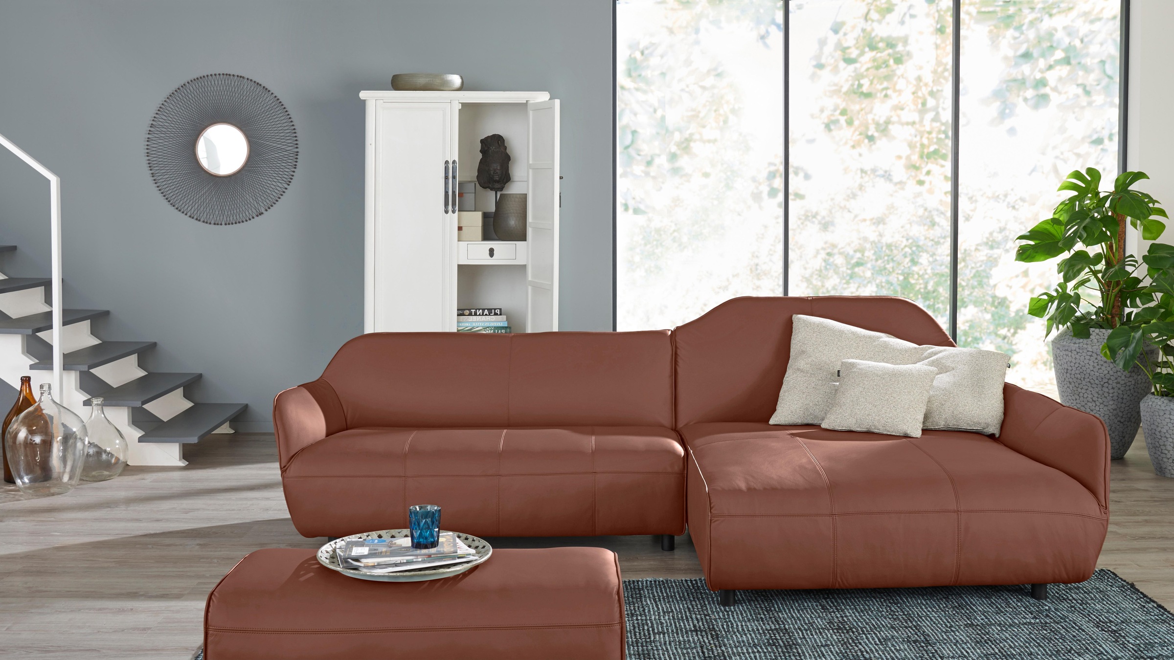 Creation BY ROLF BENZ Ecksofa »CR.480, Designecksofa, L-Form«, Wahlweise au günstig online kaufen