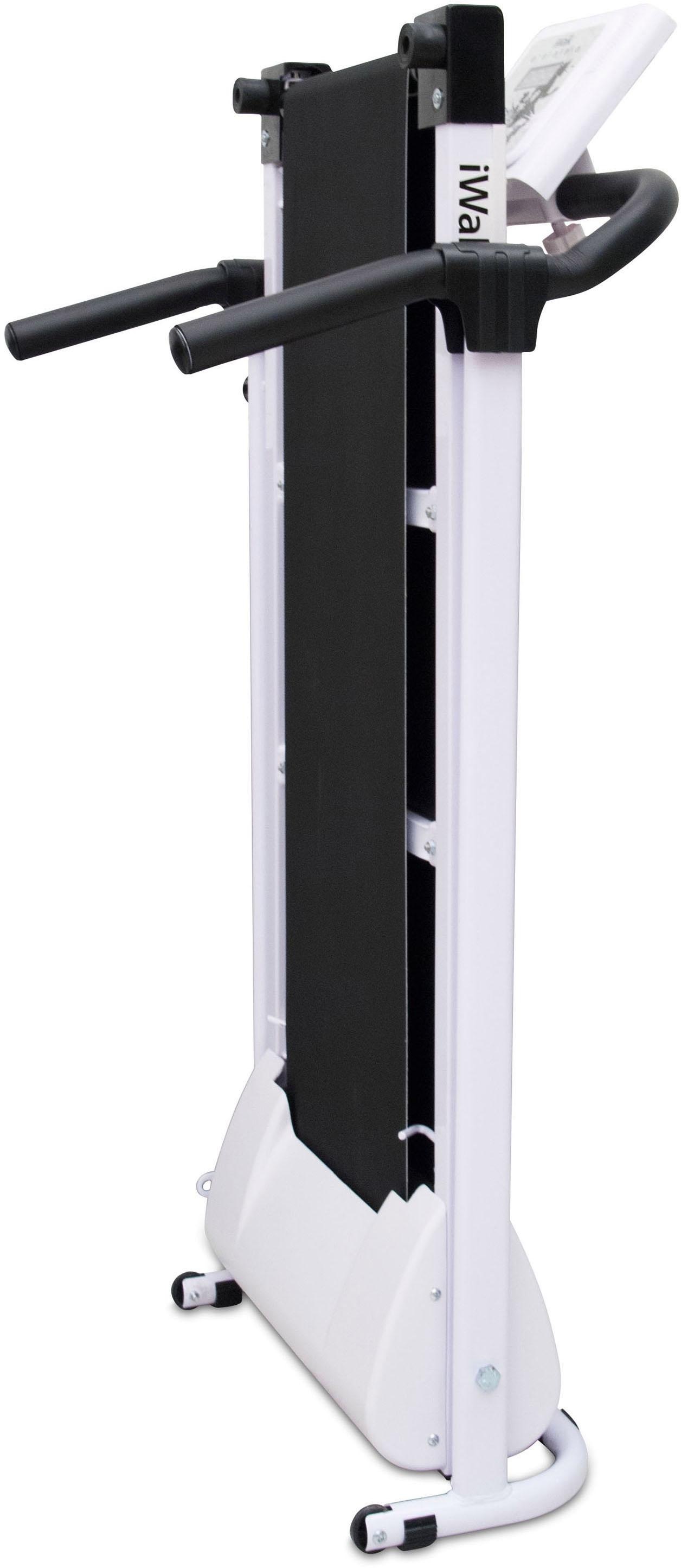 MediaShop Laufband »IWALK«, mit extragroßer Lauffläche von 120 x 40 cm und zusammenklappbar