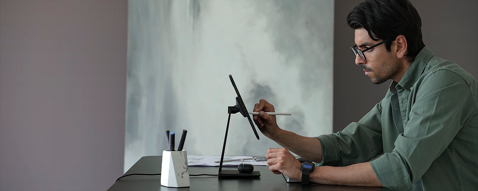 Pitaka Tablet-Halterung »MagEZ Tablet Stand«, bis 32,77 cm Zoll, (1 St.)