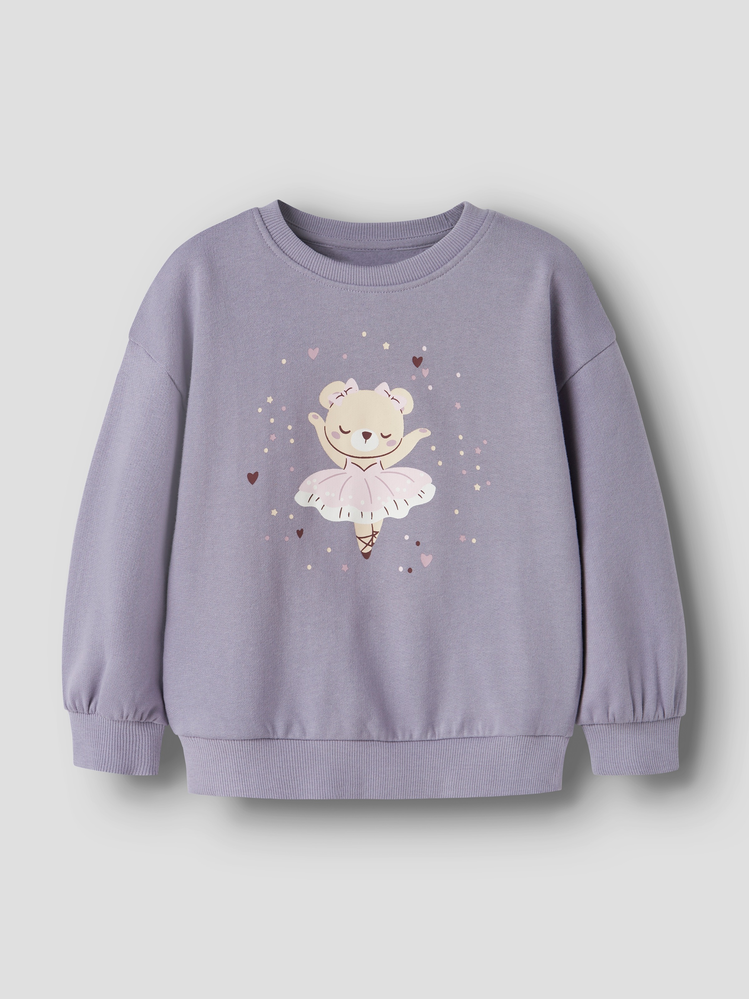 Name It Sweatshirt »NMFVALONA LS LONG RLX SWEAT BRU«
