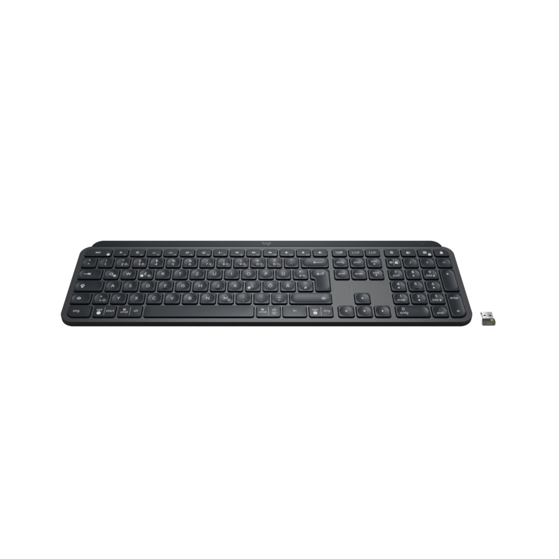 Logitech Tastatur »920-010244« (ausklappbare Füße)