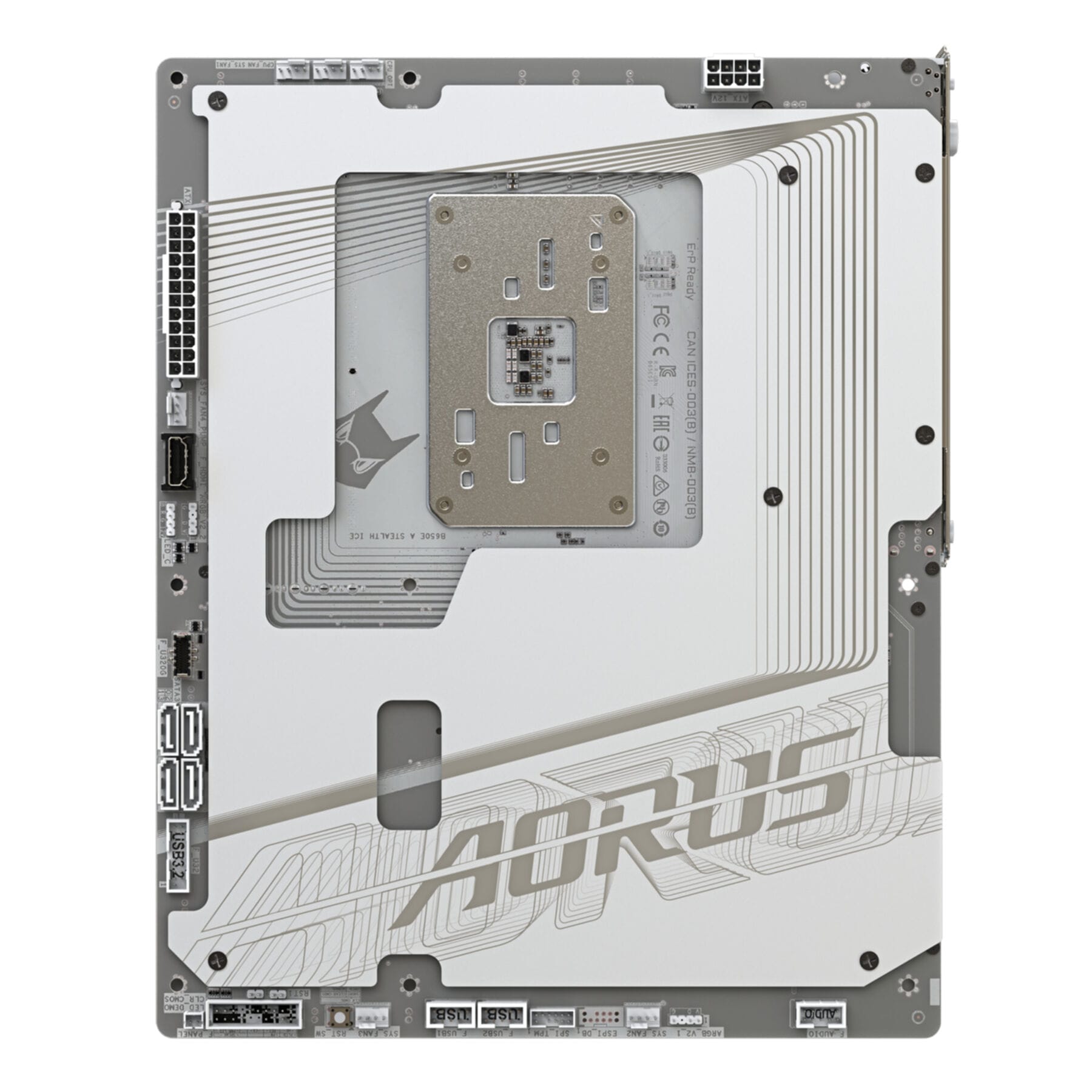 Gigabyte Mainboard »B650E AORUS STEALTH ICE Mainboard - AMD Ryzen 9000er-Serie, 12+2+2 Pha«