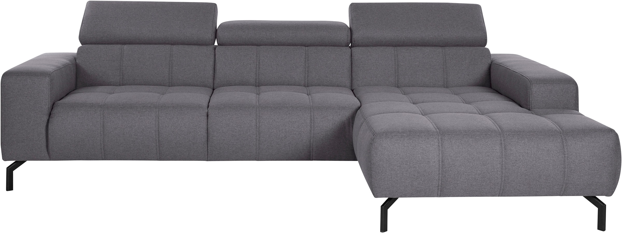 DOMO collection Ecksofa »Cunelli tolle Sitznähte als Designelement, fester günstig online kaufen