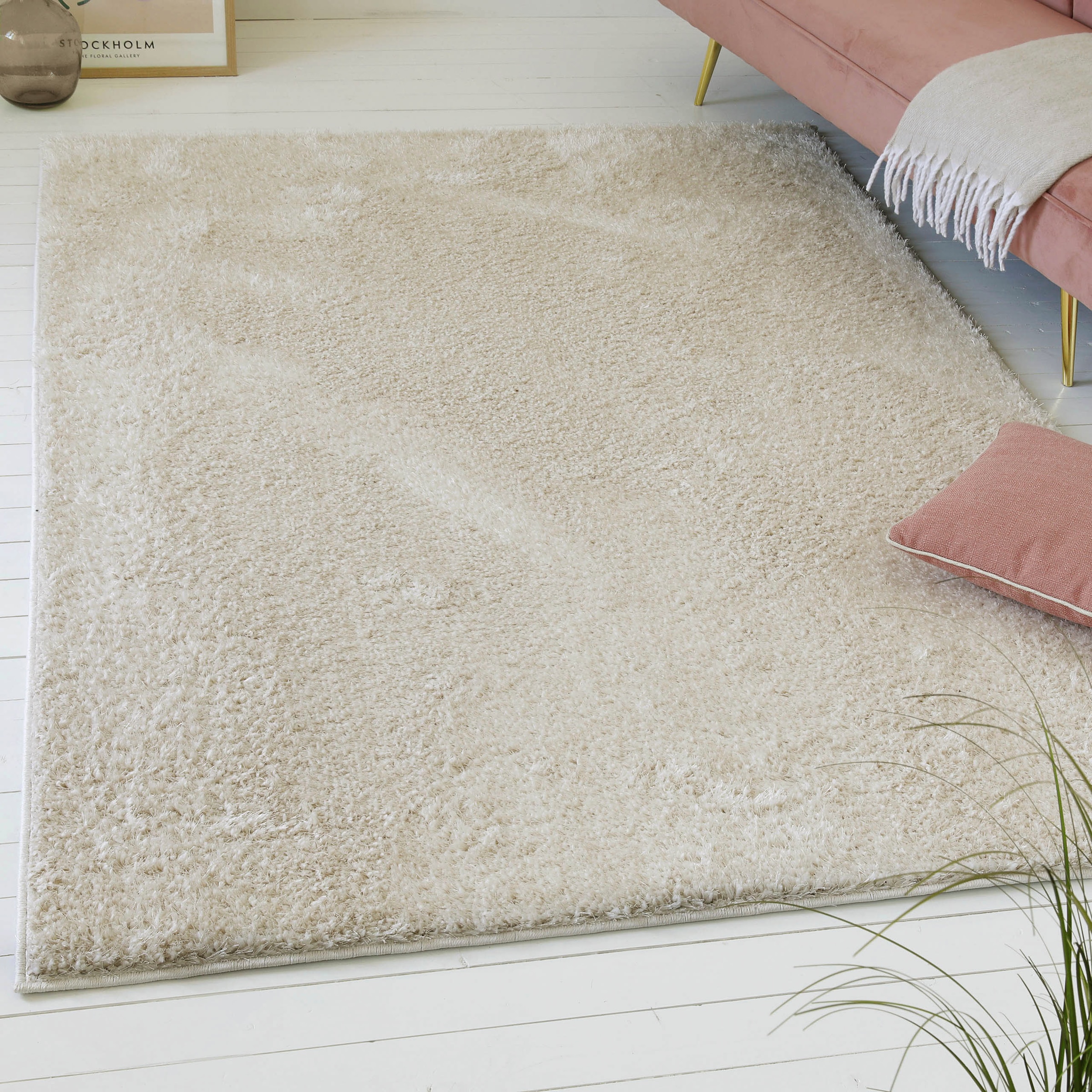 my home Hochflor-Teppich »Nickolas, auch als Läufer erhältlich«, rechteckig günstig online kaufen