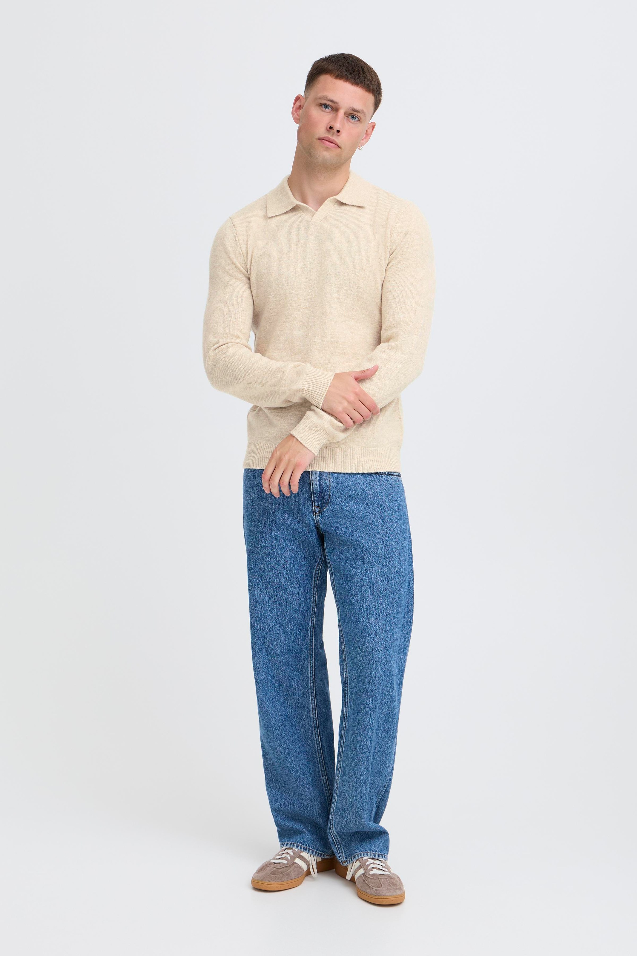 Blend Polokragenpullover »BHBRANKO POLO SPLITN.«