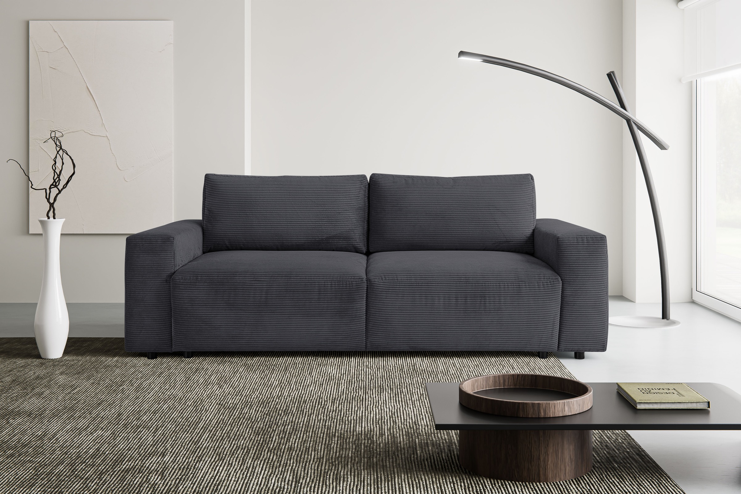 WERK2 Schlafsofa »Lima, inkl. Bettkasten, bequem, Mega Sofa: Breite 245 cm« günstig online kaufen