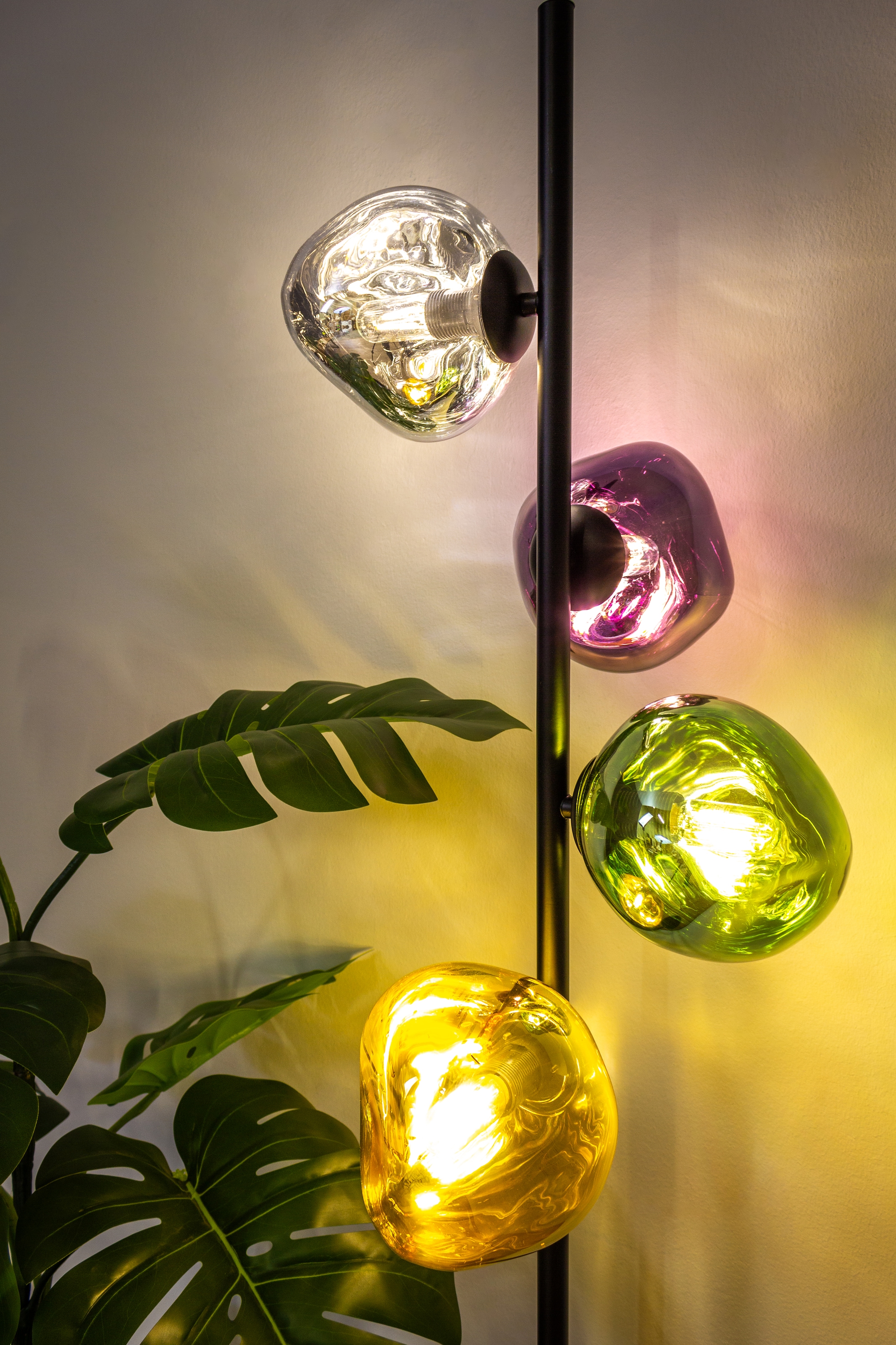 ECO-LIGHT Stehlampe »Canopus«, 4 flammig, Leuchtmittel E14 | ohne Leuchtmittel