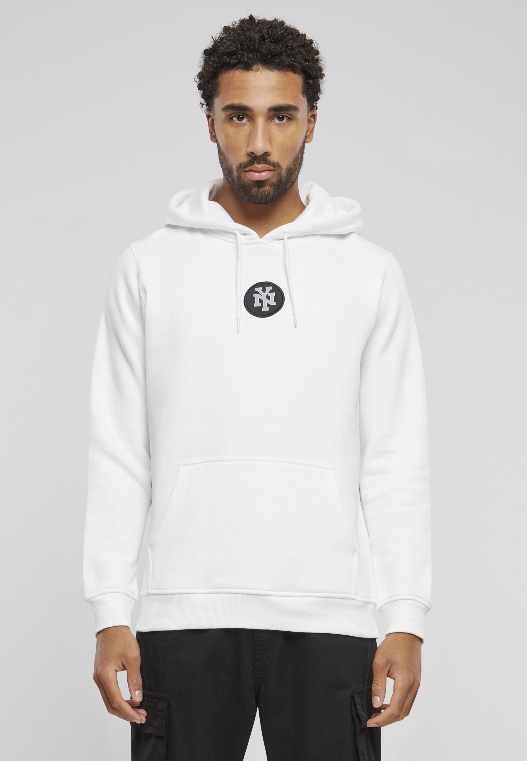 MisterTee Kapuzenpullover »MisterTee Herren NY Patch Hoody« 1 Stk.
