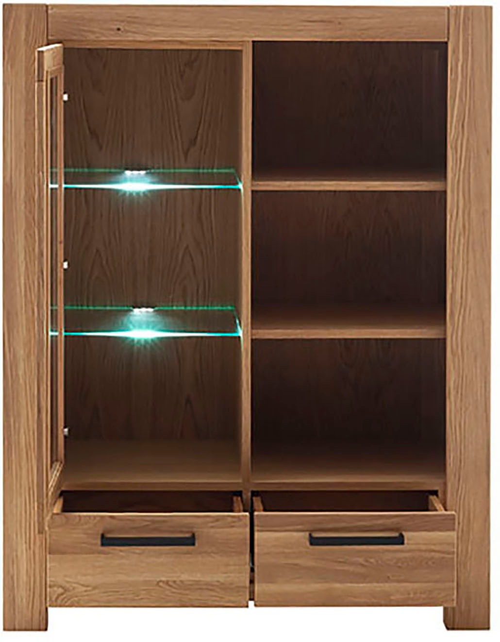 MCA living Highboard »Silias Komi-Highboard Rechts«, (1 St.), Schubkastenführung gedämpft