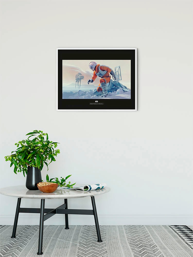 Komar Bild »Star Wars Classic RMQ Hoth Battle Pilot«, Star Wars, (1 St.), Wandbild zur Dekoration im Kinderzimmer - ohne Rahmen