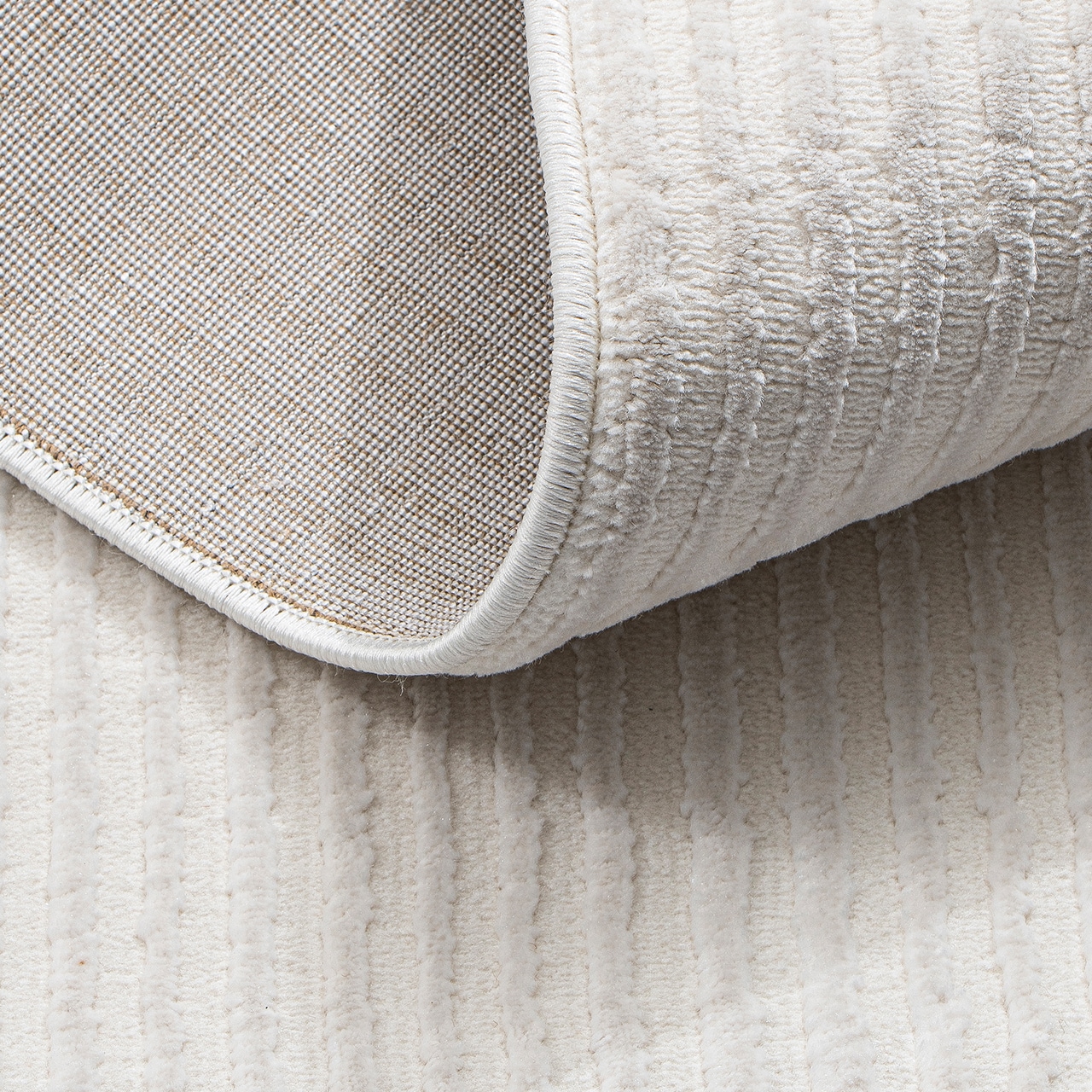 Sehrazat Teppich »Moda 1100 , auch als Läufer« rund 11 mm Höhe Kurzflor, grafisches Hoch Tief  Muster, Wohnzimmer