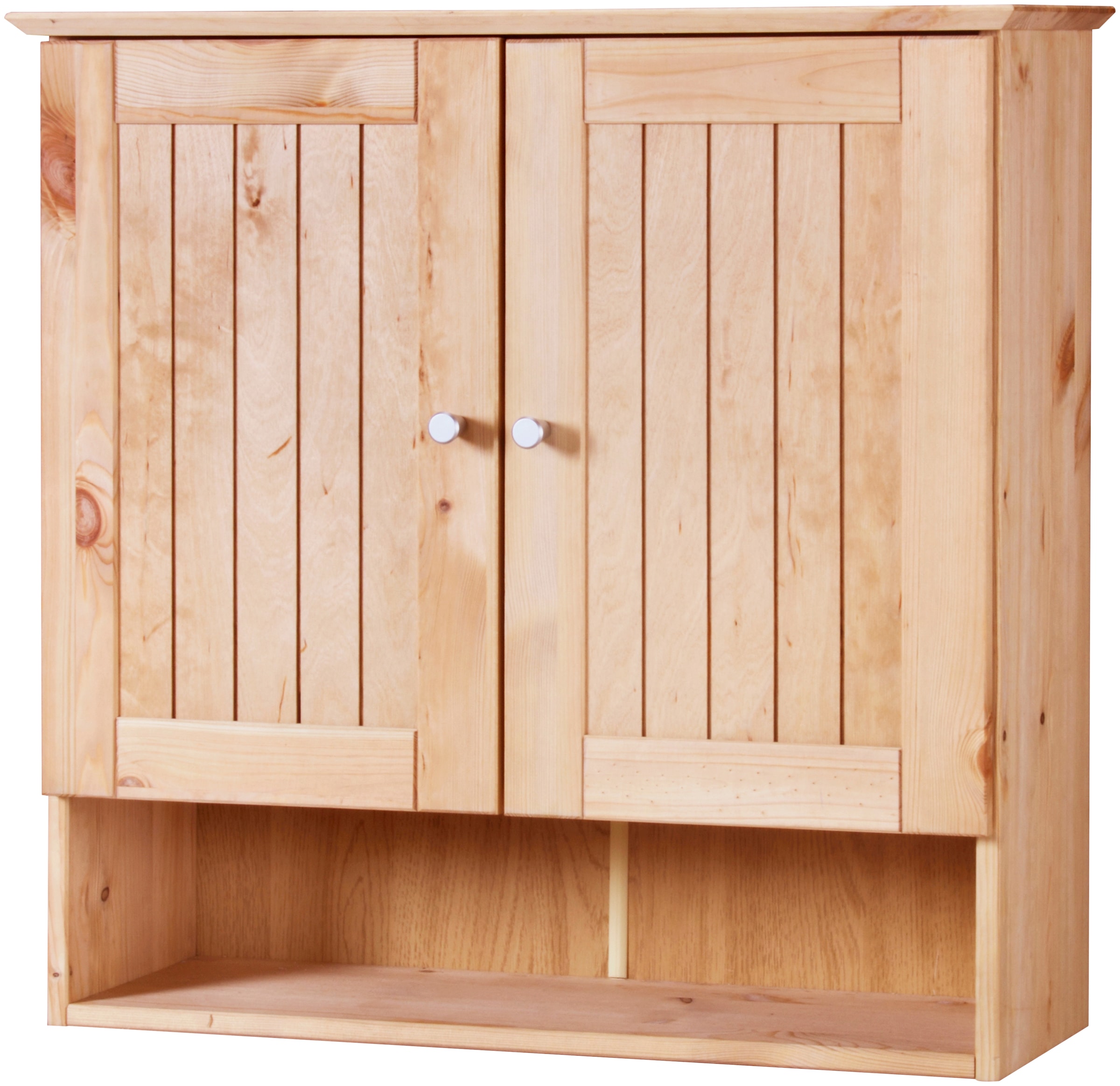 welltime Hängeschrank »Venezia« Badmöbel, aus massiver Kiefer, 2 Türen, Bre günstig online kaufen
