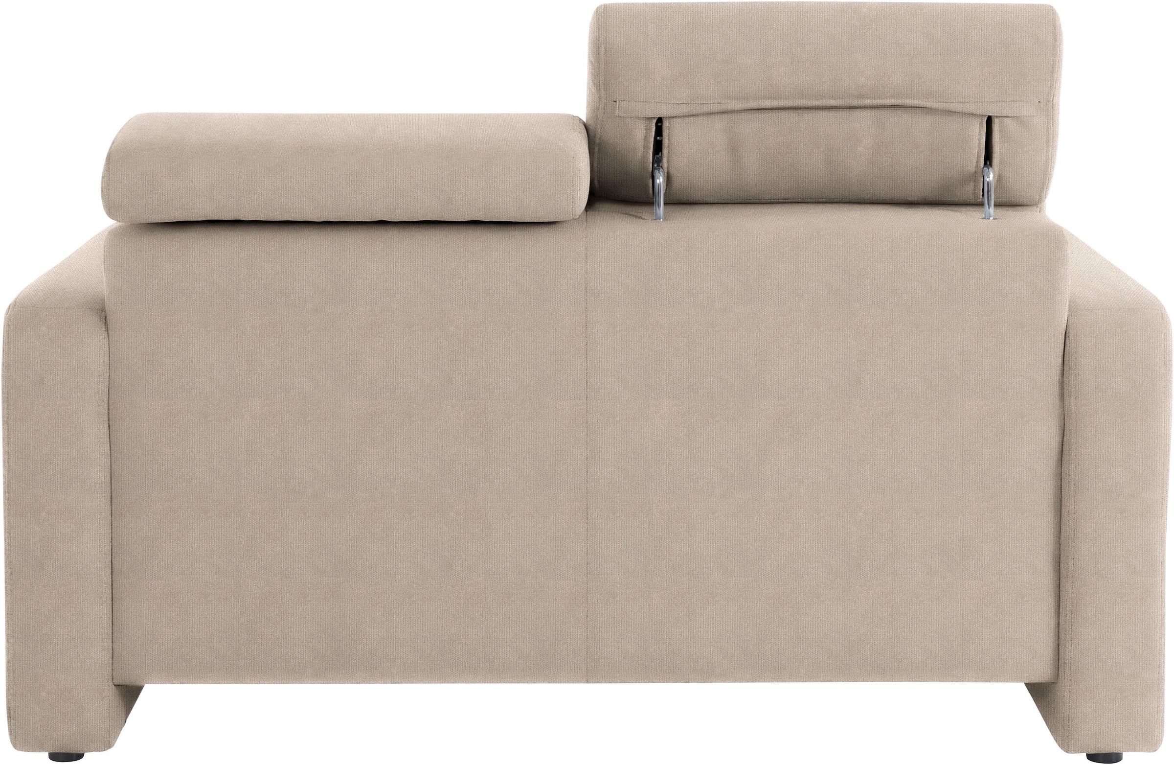 sit&more 2-Sitzer »Bologna«, inklusive Kopfteilverstellung und Federkern
