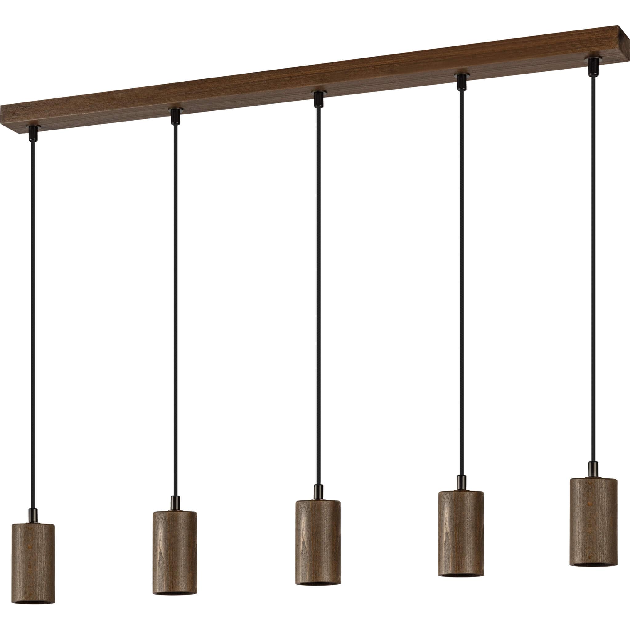 SEGULA Pendelleuchte »FLOW 5 Buche Nussbaumfarben« E27 1 Stk. günstig online kaufen