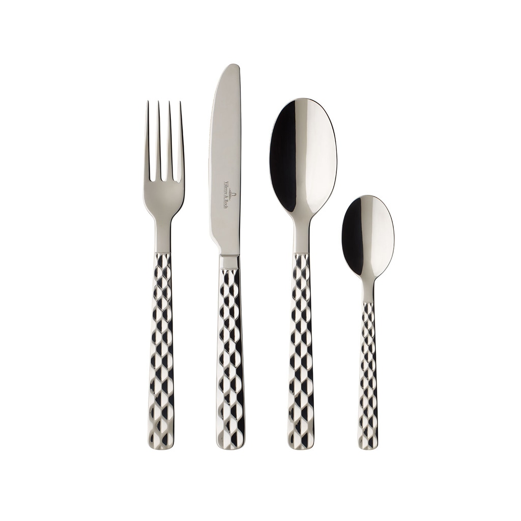 Villeroy & Boch Besteck-Set »Tafelbesteck Boston 24er Set silber« günstig online kaufen