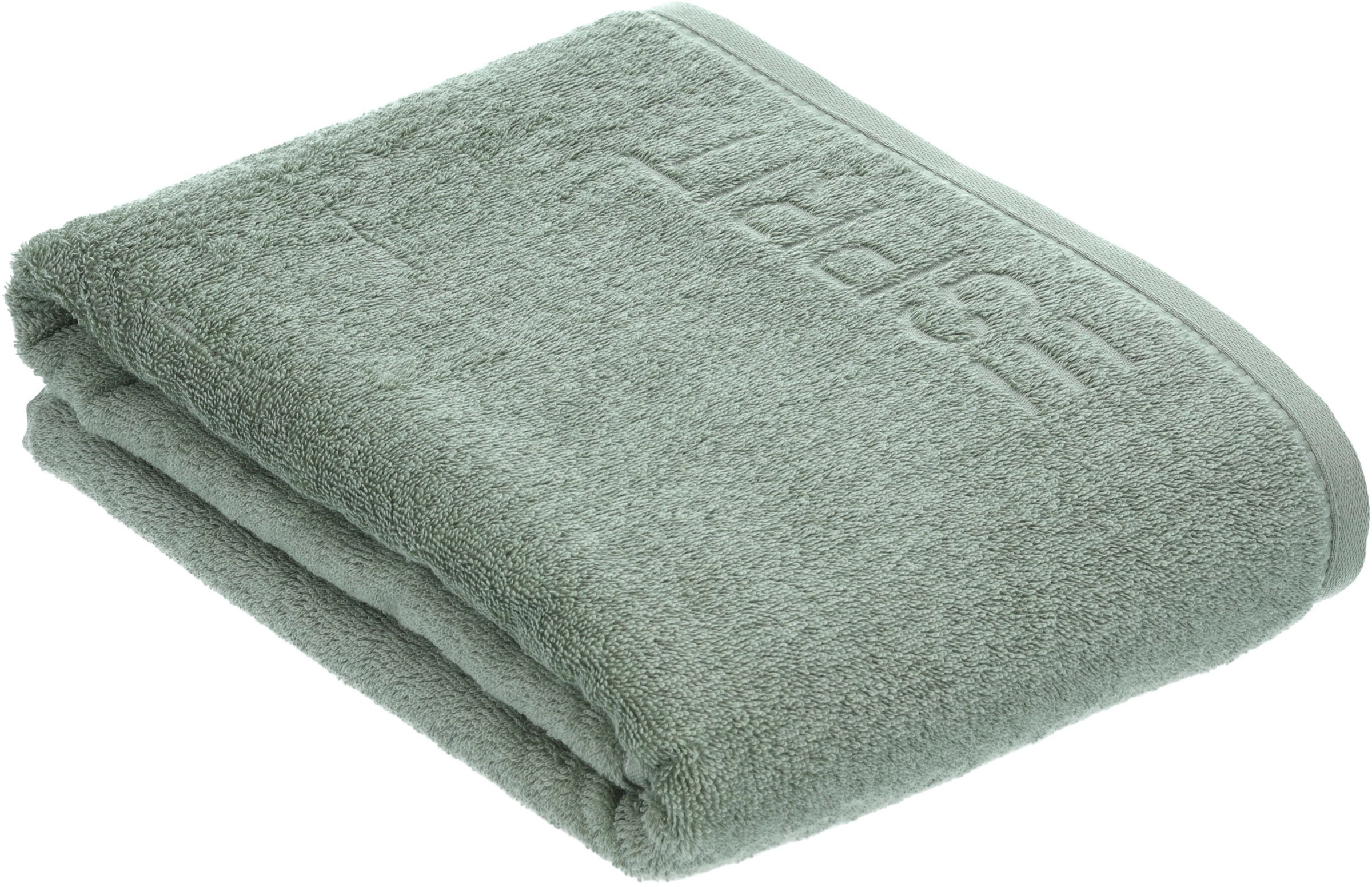 ESPRIT Badetuch »Modern Solid« vegan produziert soft green Obermaterial: 85% Baumwolle, 15% Lyocell (TENCEL ) B/L: 100 cmx150 cm