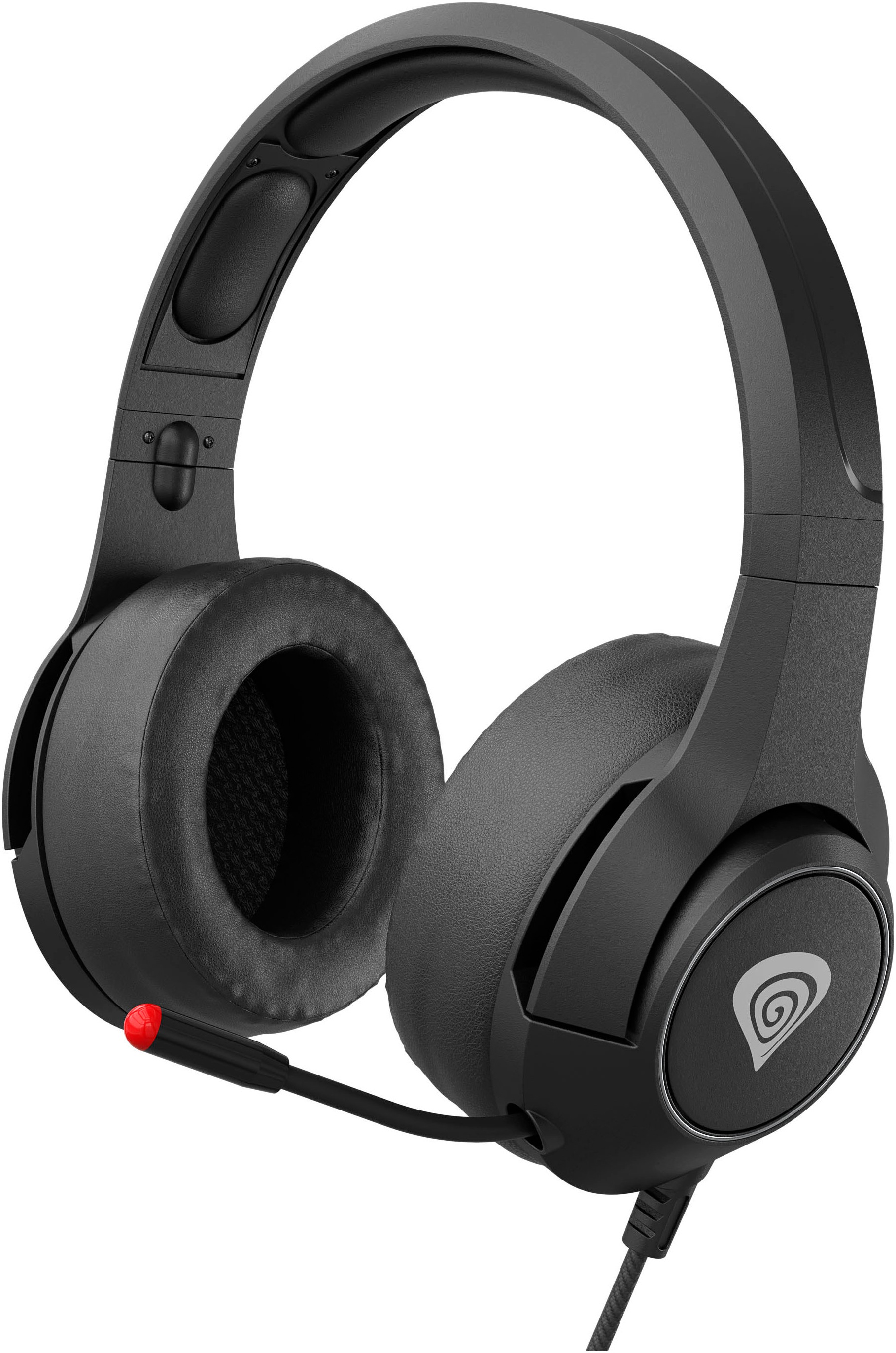 Genesis Gaming-Headset »ARGON 600 kabelgeb. schwarz«, Freisprechfunktion-Mikrofon abnehmbar-Stummschaltung