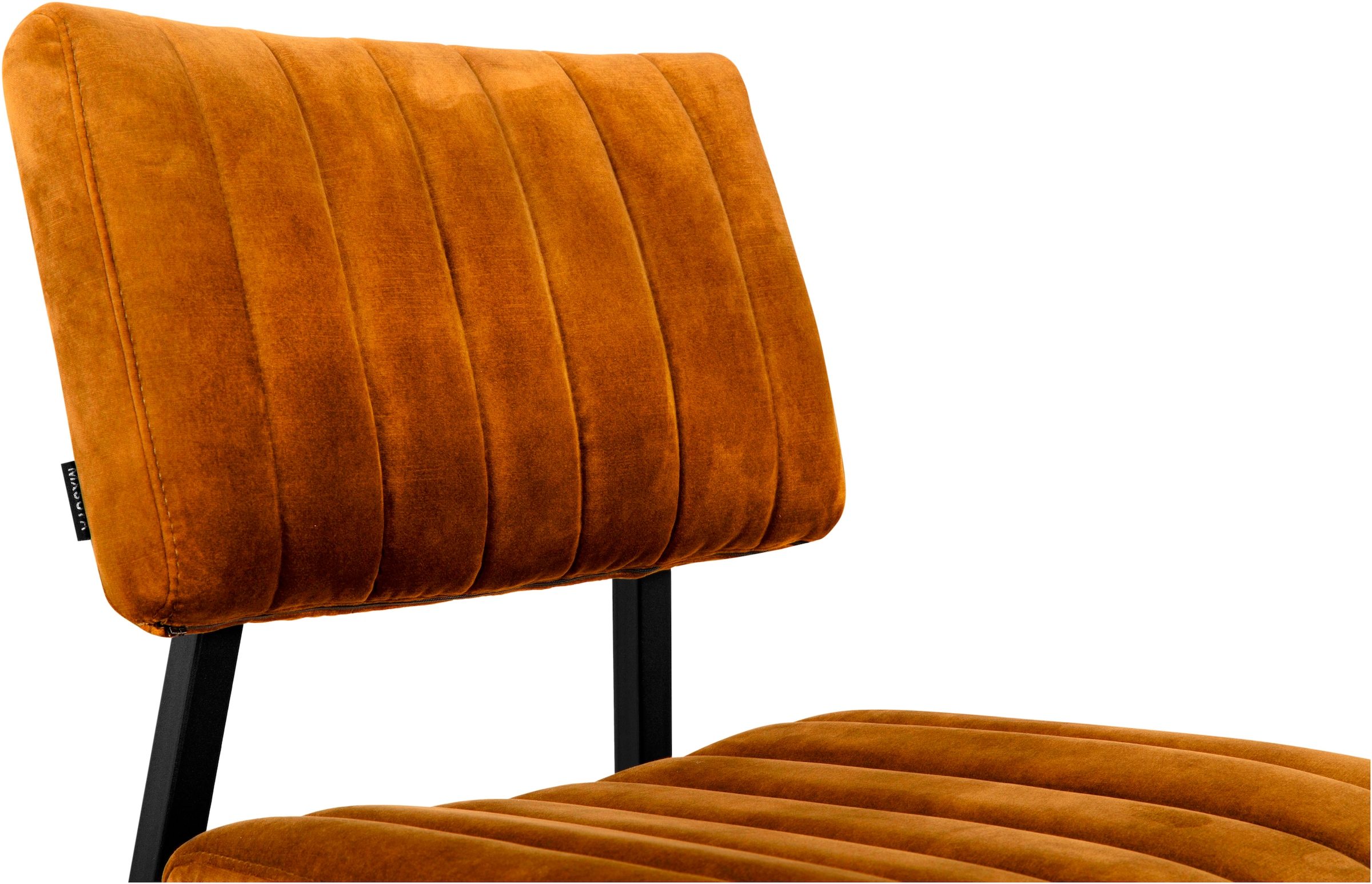 OMG Design Esszimmerstuhl »Ivan«, (Set), 2 St., Stoff, pflegeleichter Samtvelour Bezug, Küchenstuhl