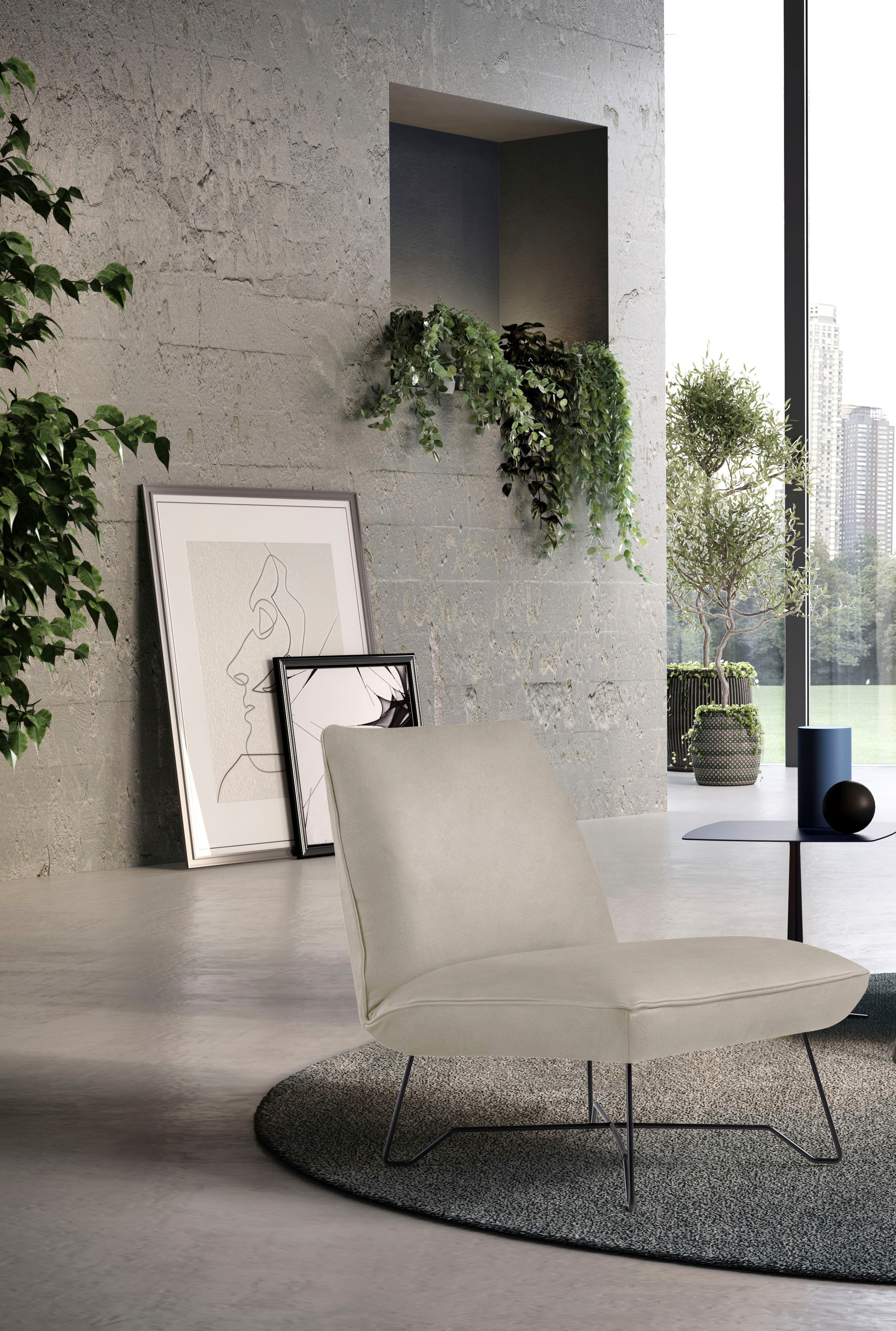 Egoitaliano Sessel »Lia Loungesessel, elegant und stylisch, toller Sitzkomf günstig online kaufen