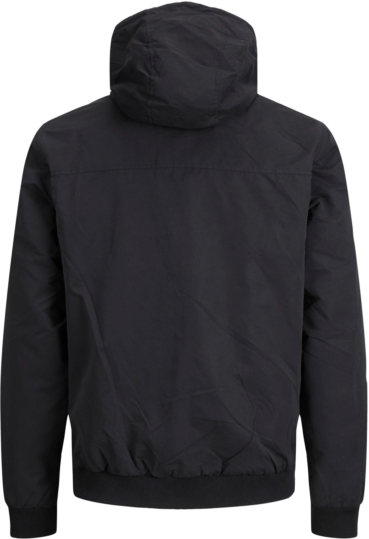 Jack & Jones Windbreaker »RUSH BLOCKING HOOD BOMBER«, mit Kapuze