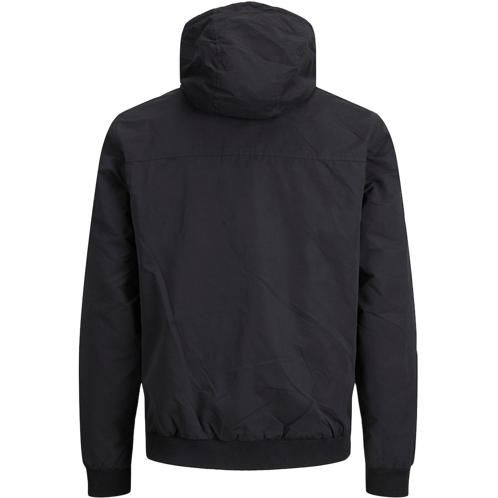 Jack & Jones Windbreaker »RUSH BLOCKING HOOD BOMBER«, mit Kapuze