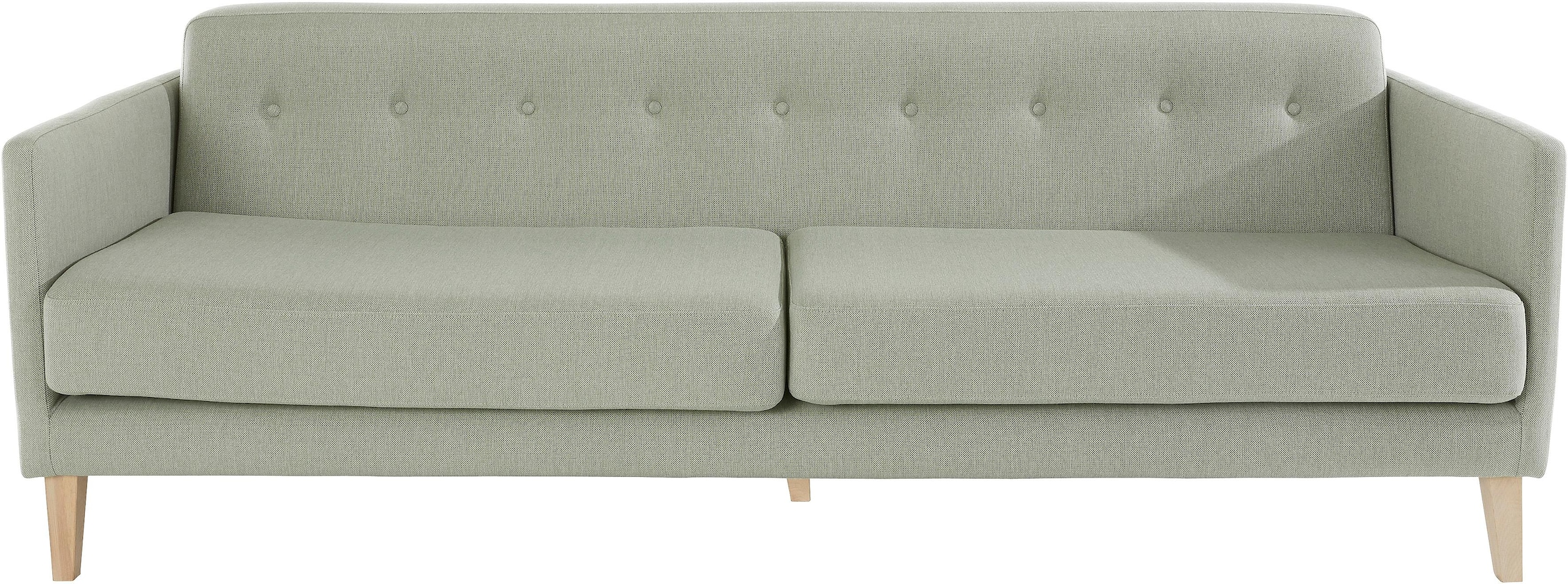 andas 3-Sitzer »Raadal«, in skandinavischem Design, Knopfheftung, Design by Morten Georgsen