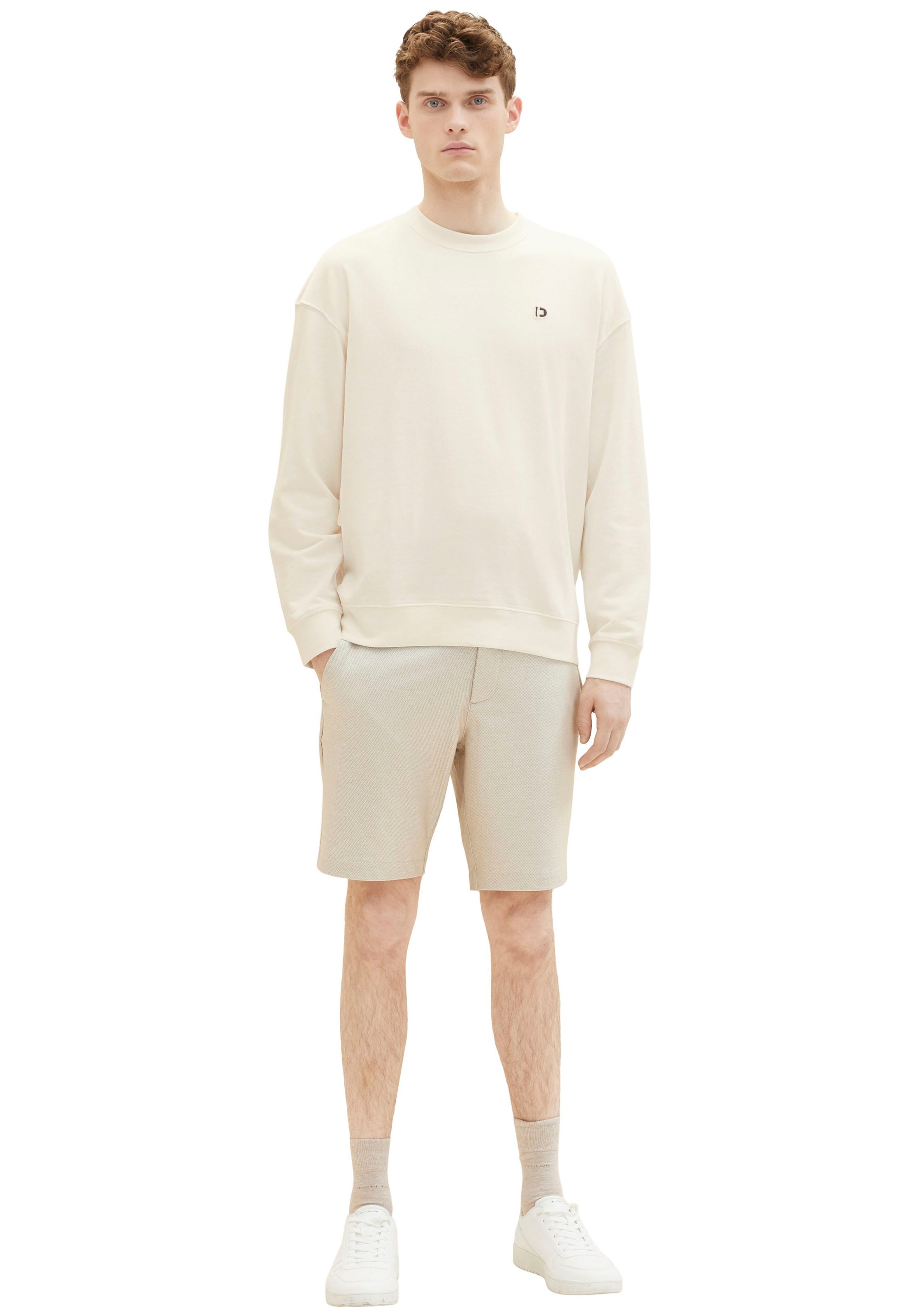 7. Bild von TOM TAILOR Shorts, in Unifarbe