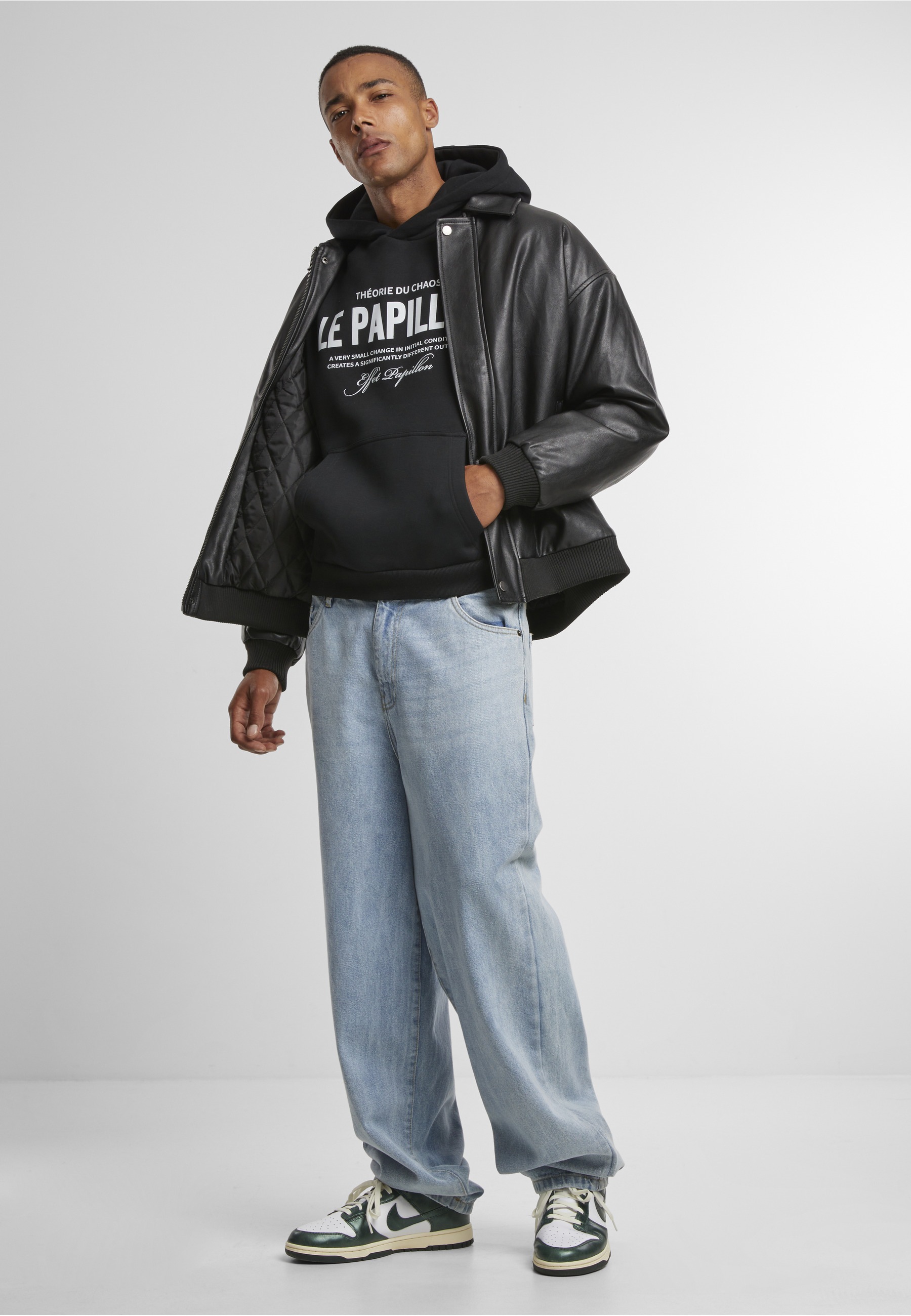 Upscale by Mister Tee Kapuzenpullover »Upscale by Mister Tee Theorie Du Chaos Fluffy Hoody« 1 Stk.