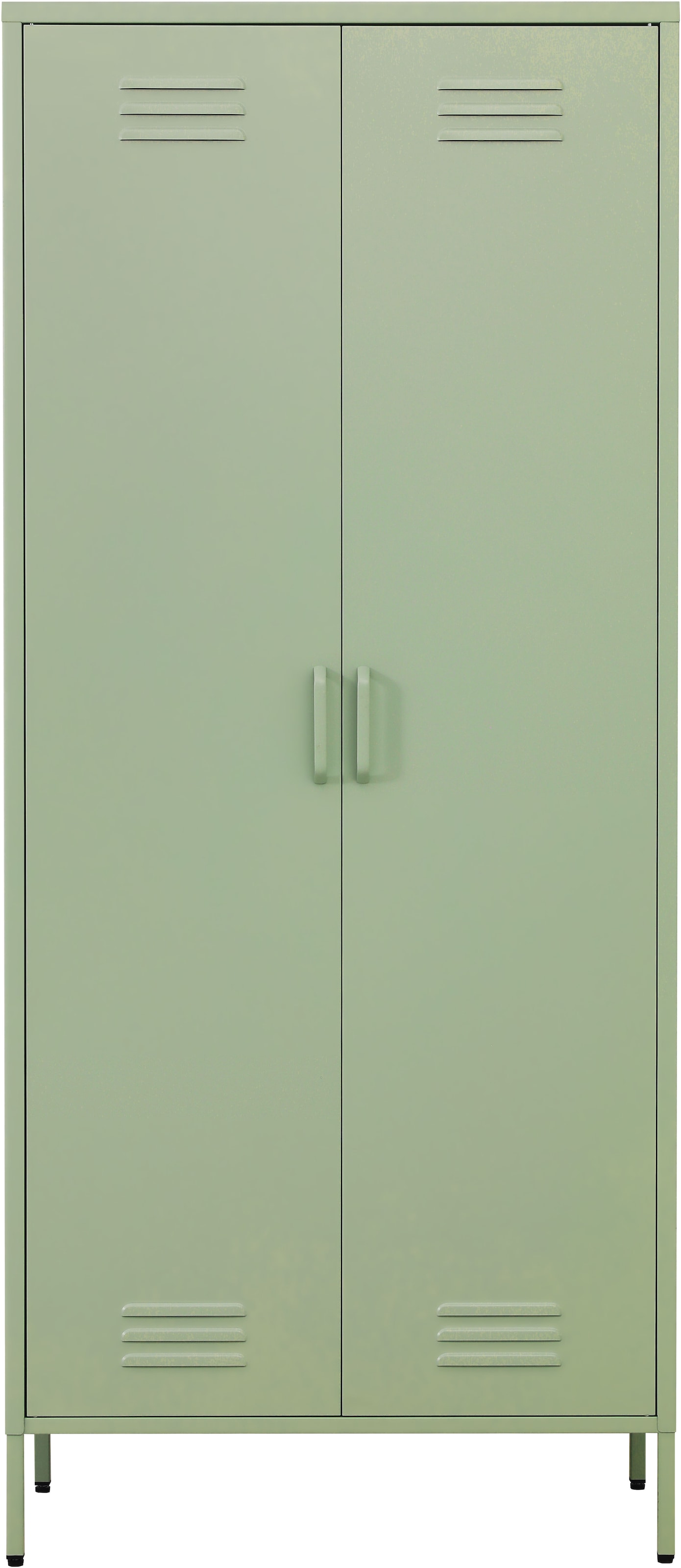 INOSIGN Drehtürenschrank »Kleiderschrank Schrank Metallschrank Mehrzweckschrank Siena Spind« in 4 Farben aus Metall,  in der Höhe verstellbar, abschließbar