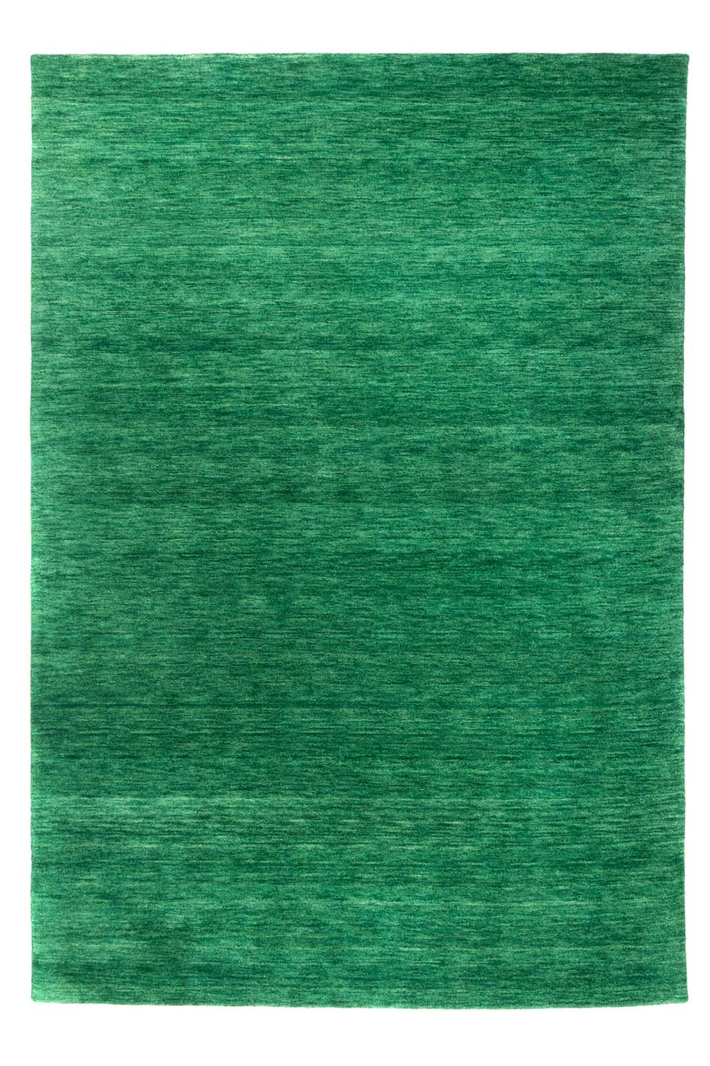 morgenland Wollteppich »Uni - Gabbeh Teppich - Softy«, rechteckig, 1,6 mm Höhe, Gabbeh Optik, Uni Farben, reine Wolle, sehr weicher Flor, Wohnzimmer
