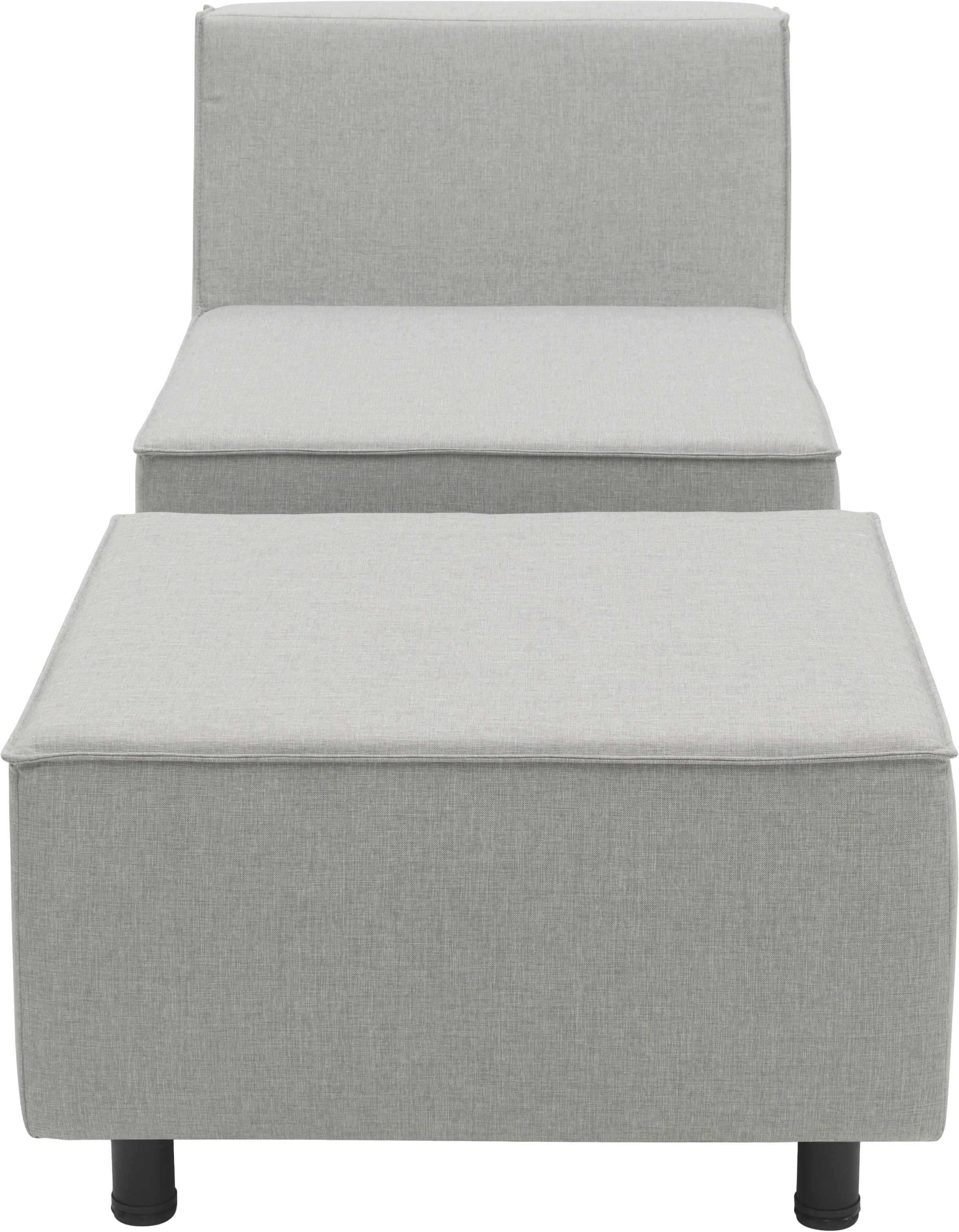 DOMO collection Sofaelement »Sonna, individuell zusammenstellbar«, Einzelelemente für Terrasse, Garten und Balkon, speziell für Outdoor