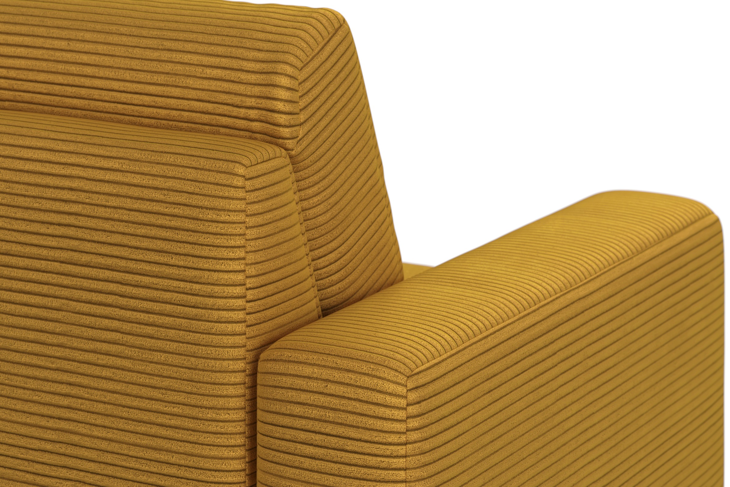 Home affaire Ecksofa »Summer L-Form«, mit Ottomane, wahlweise mit Bettfunktion und Bettkasten, Cord-Bezug