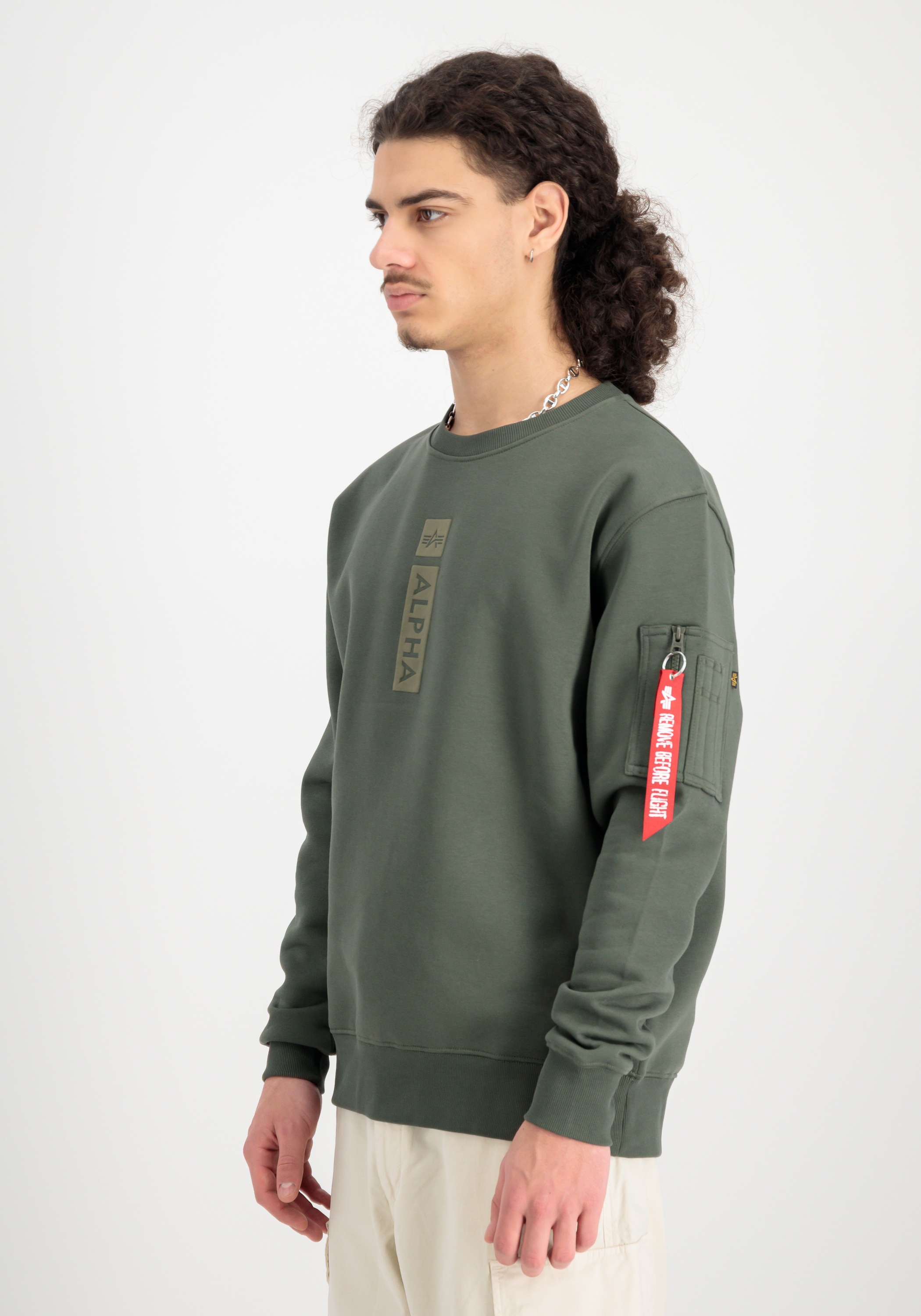 Alpha Industries Sweater »Alpha Industries Men - Sweatshirts Alpha PP Sweatshirt«