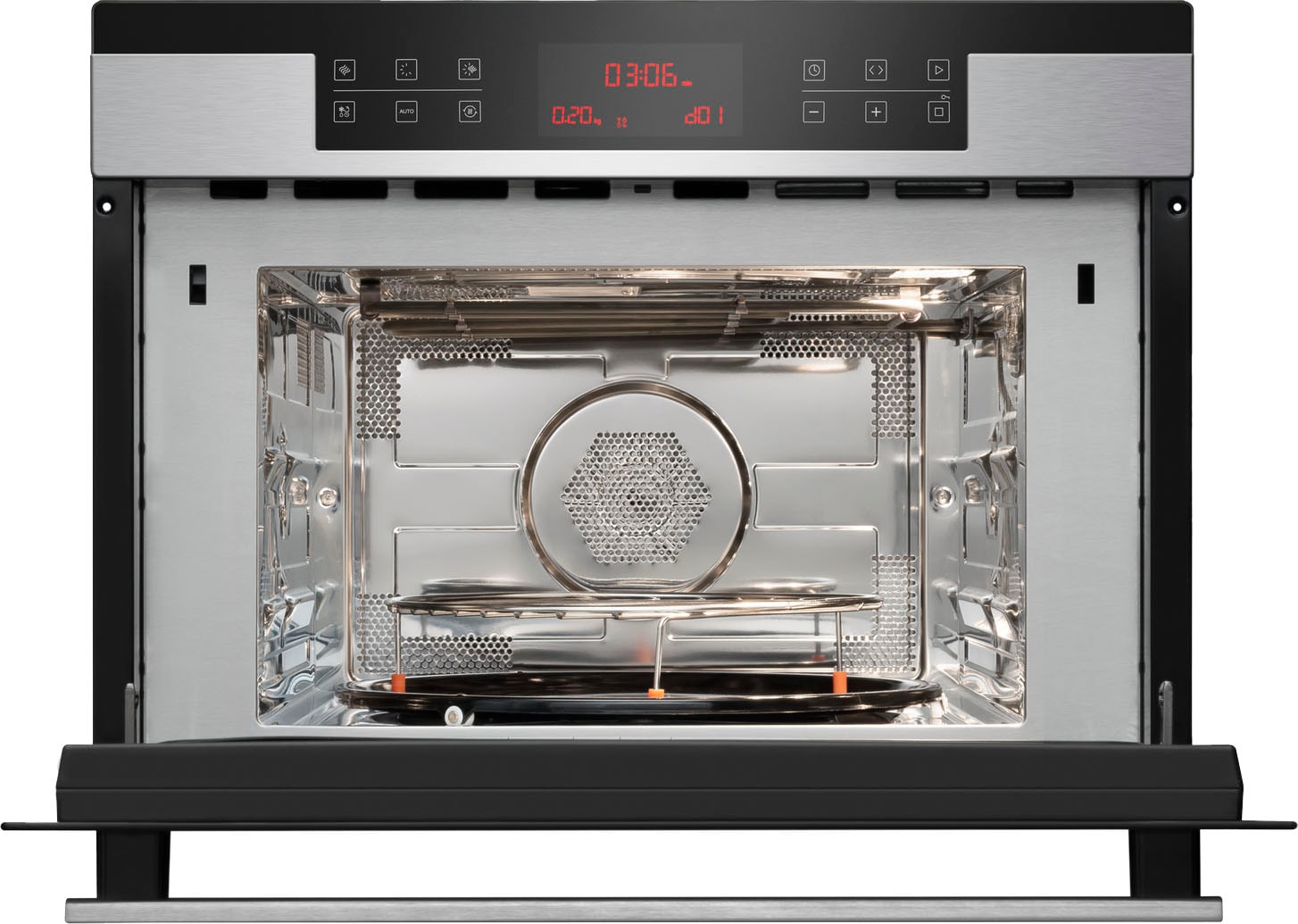 Amica Backofen mit Mikrowelle  »EBC 841 600 E«, 13 Automatikprogramme anhand des Gewichts und der Art des Gerichts