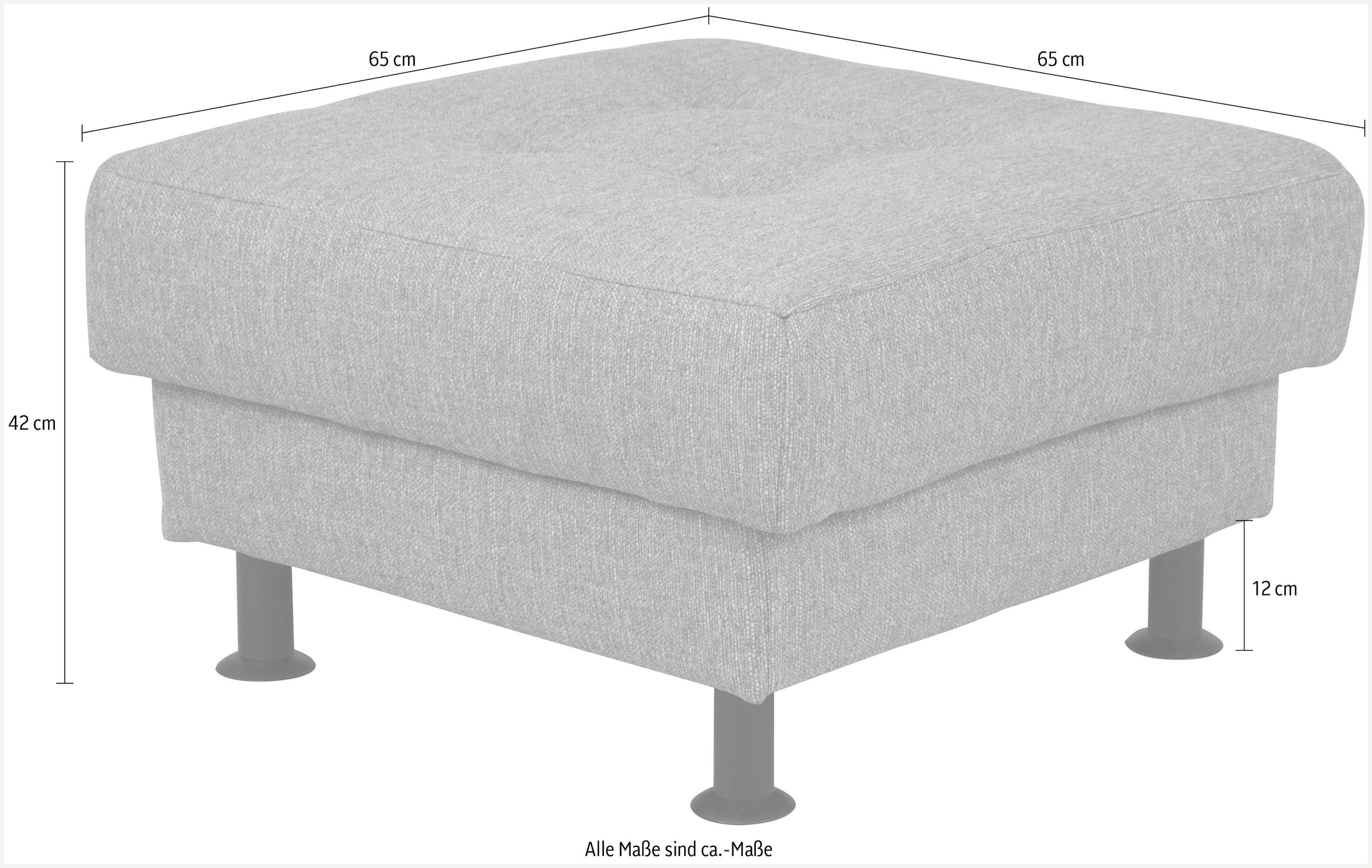 INOSIGN Polsterhocker »Bengo«, passend zu »Bengo«-Sofa